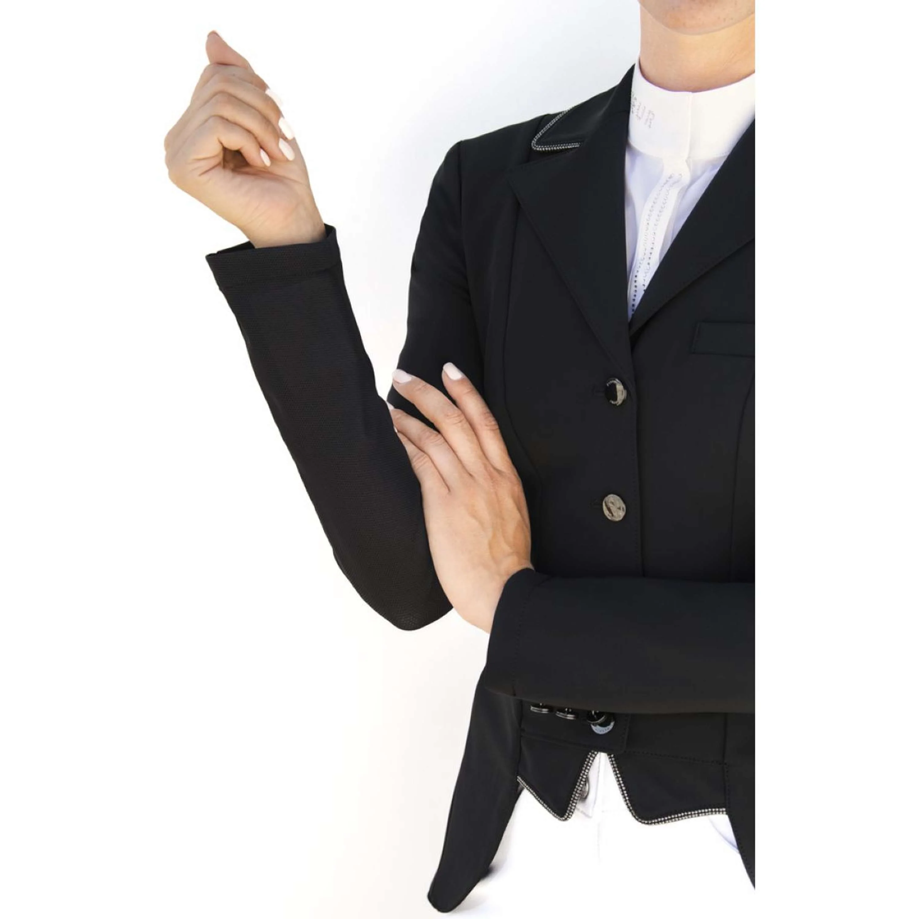 Pikeur Petite Veste de Concours Cecile Noir - Image 6