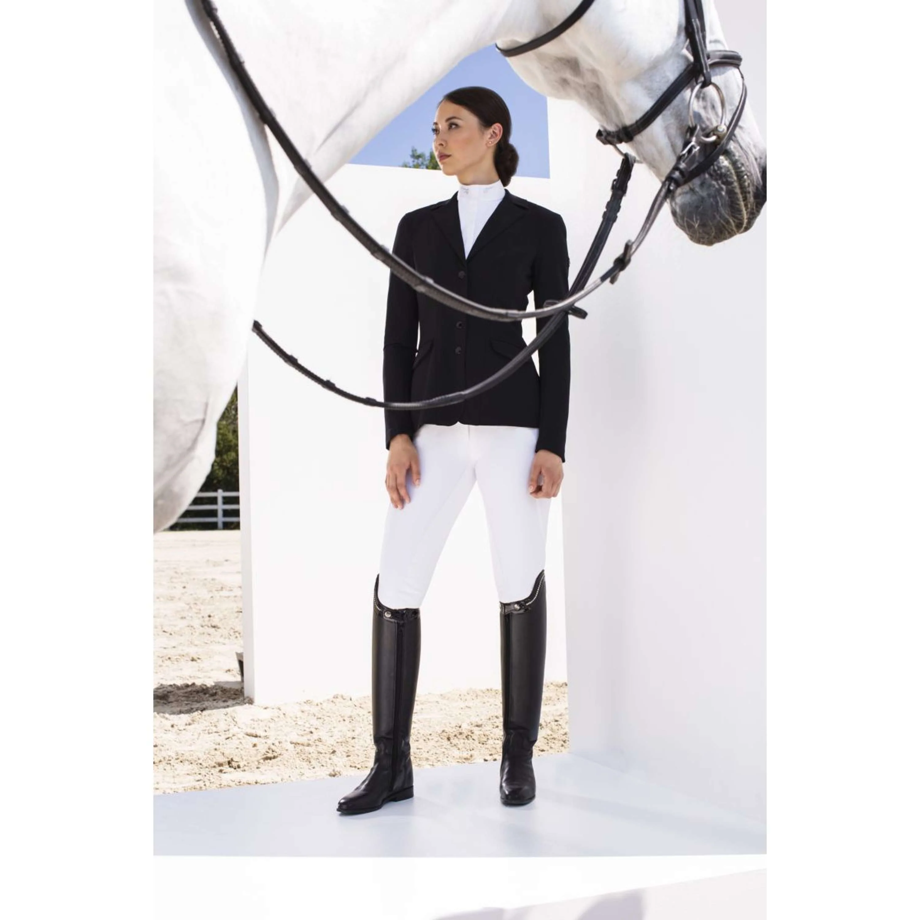 Pikeur Petite Veste de Concours Isalie Noir - Image 4