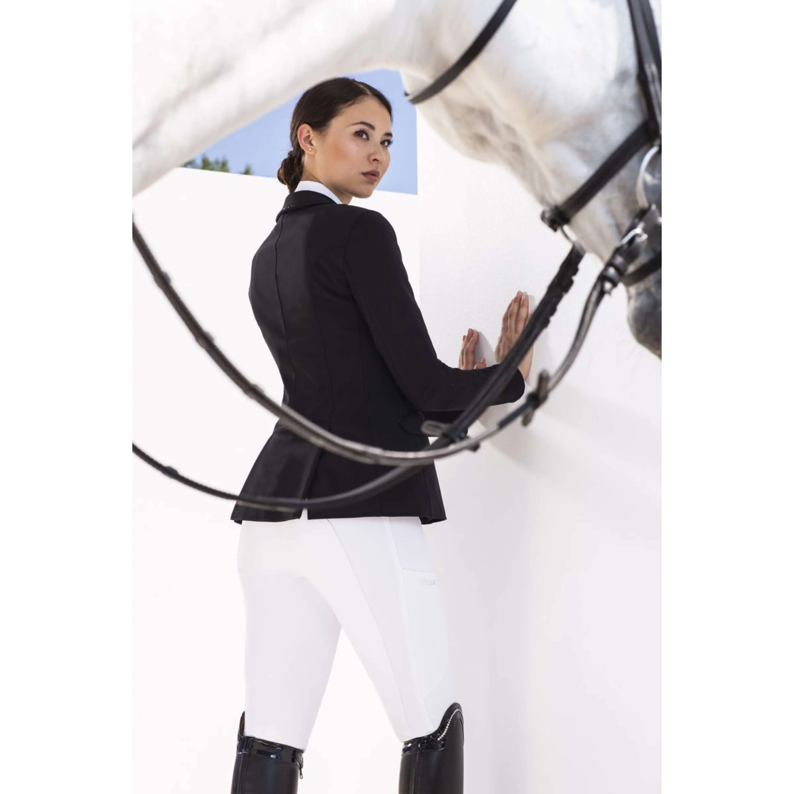 Pikeur Petite Veste de Concours Isalie Noir - Image 5