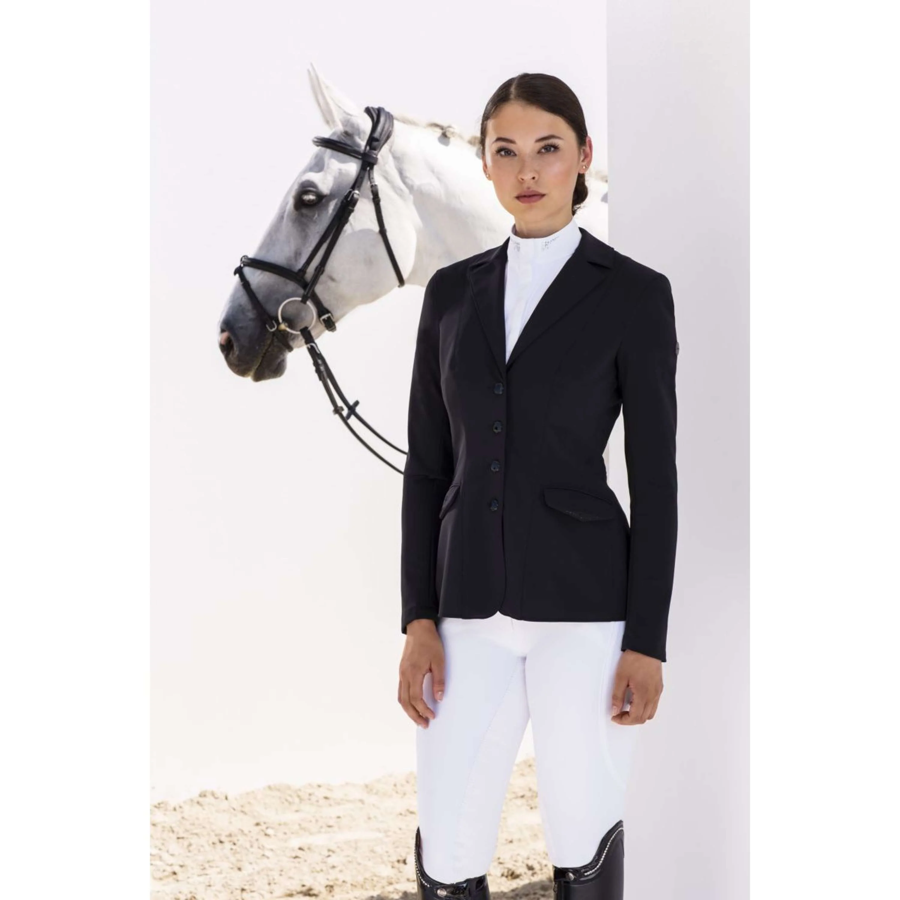 Pikeur Petite Veste de Concours Isalie Noir - Image 6