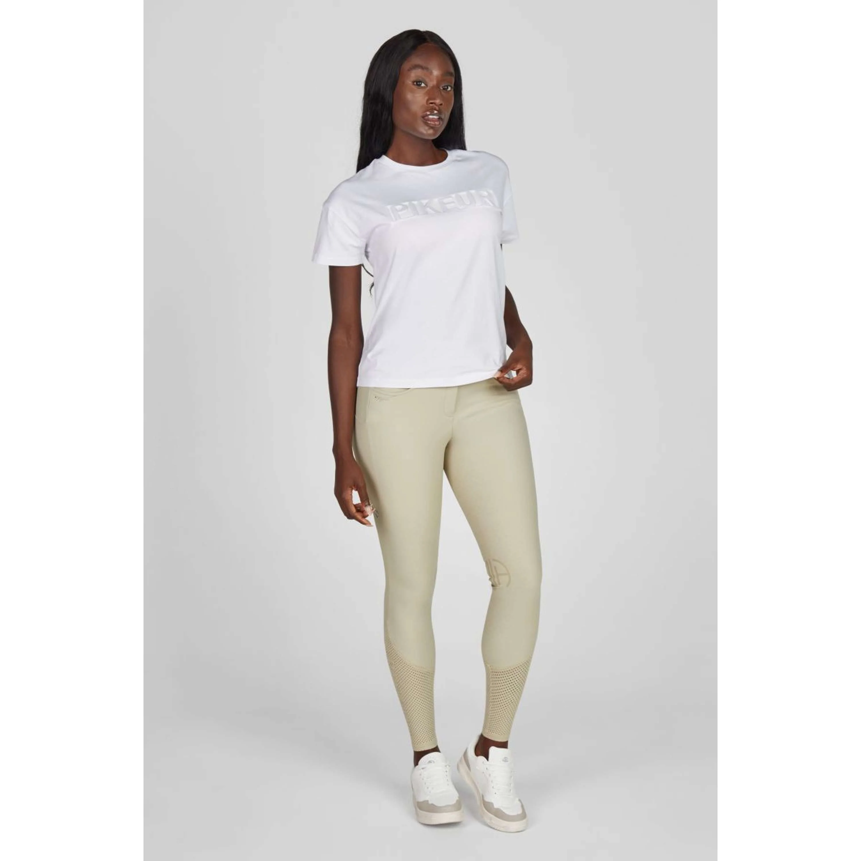 Pikeur T-Shirt Oversized SS26 Blanc - Image 2
