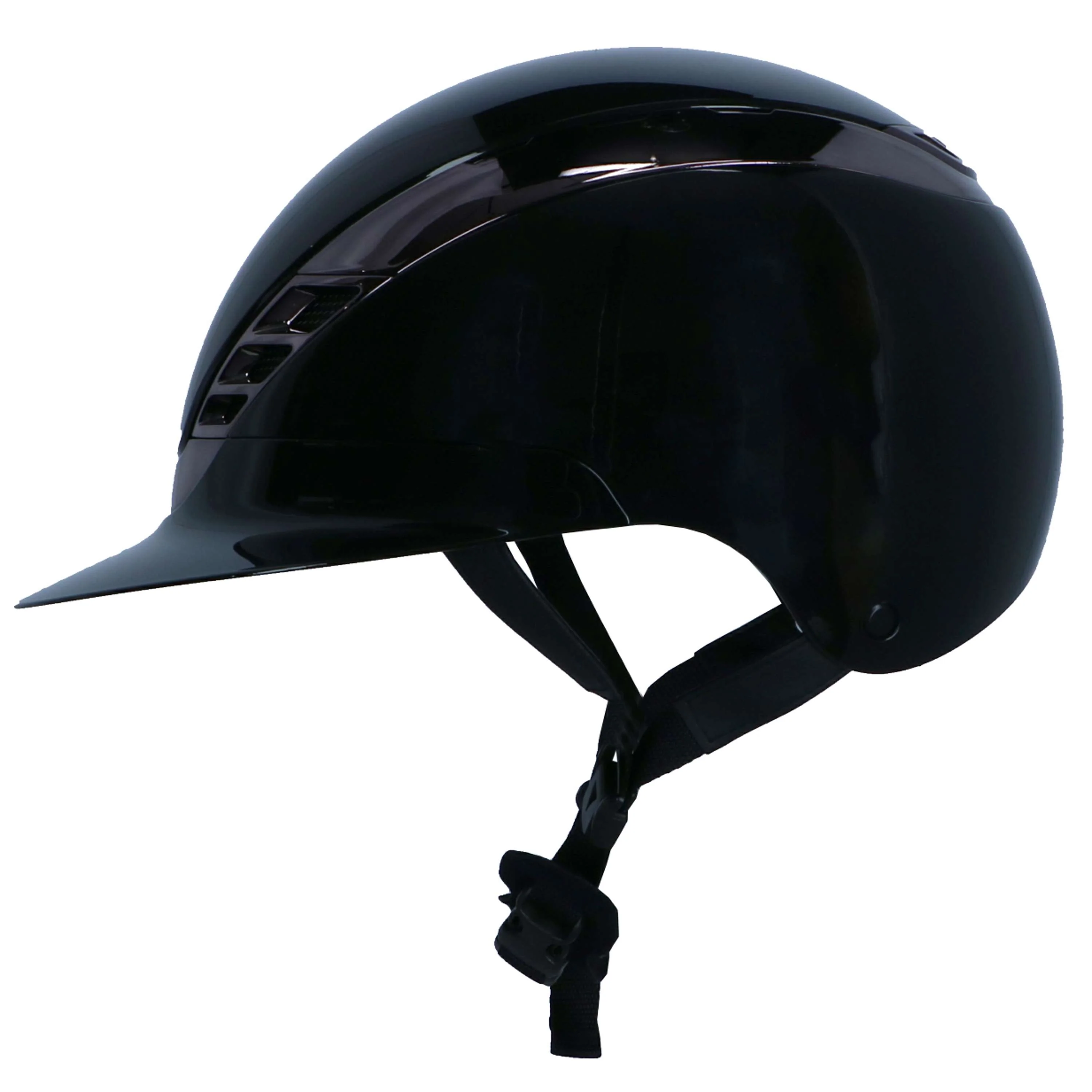 Pikeur X Abus Bombe AirLuxe CHROME L.V. Shiny Black - Image 3