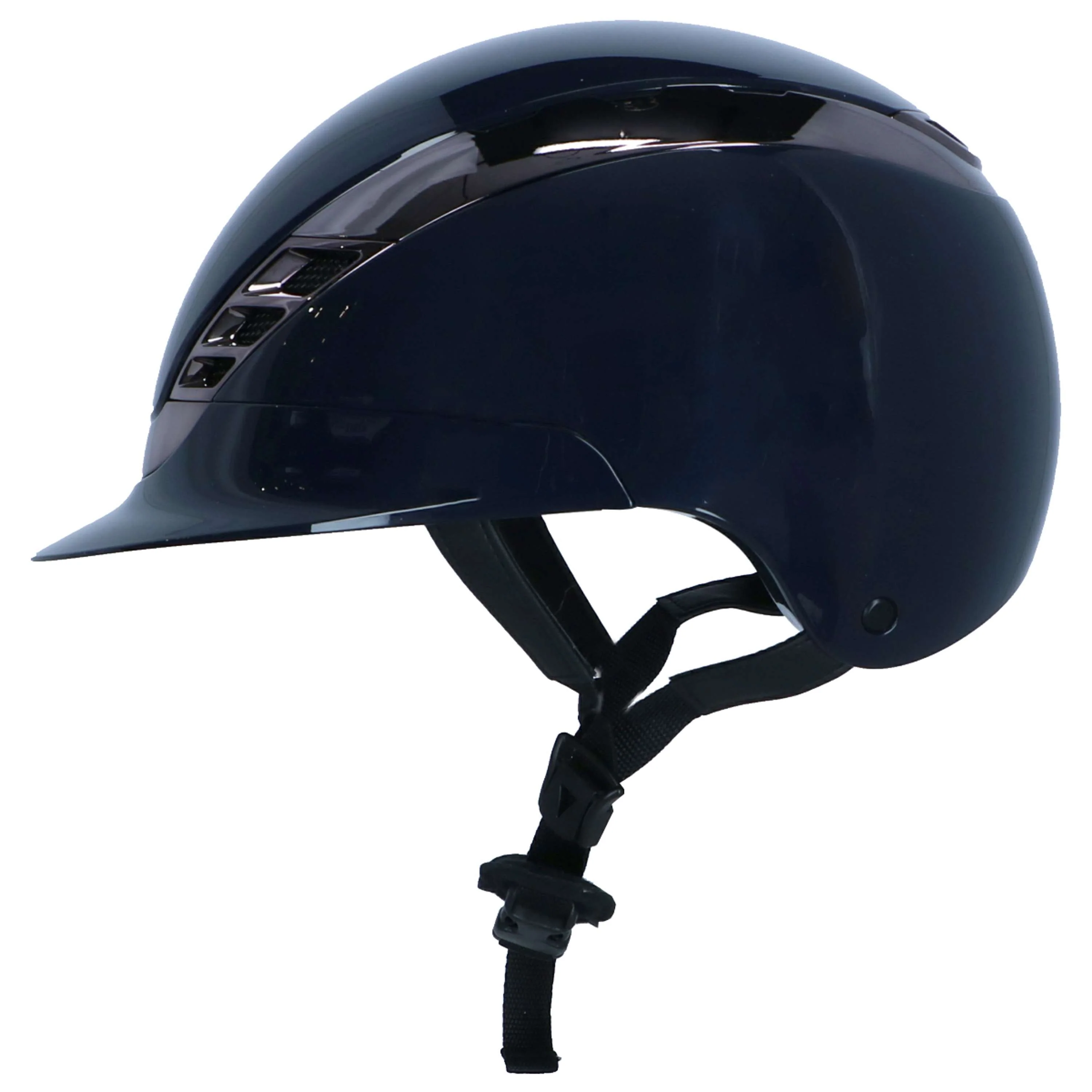 Pikeur X Abus Bombe AirLuxe CHROME Shiny Midnight Blue - Image 3