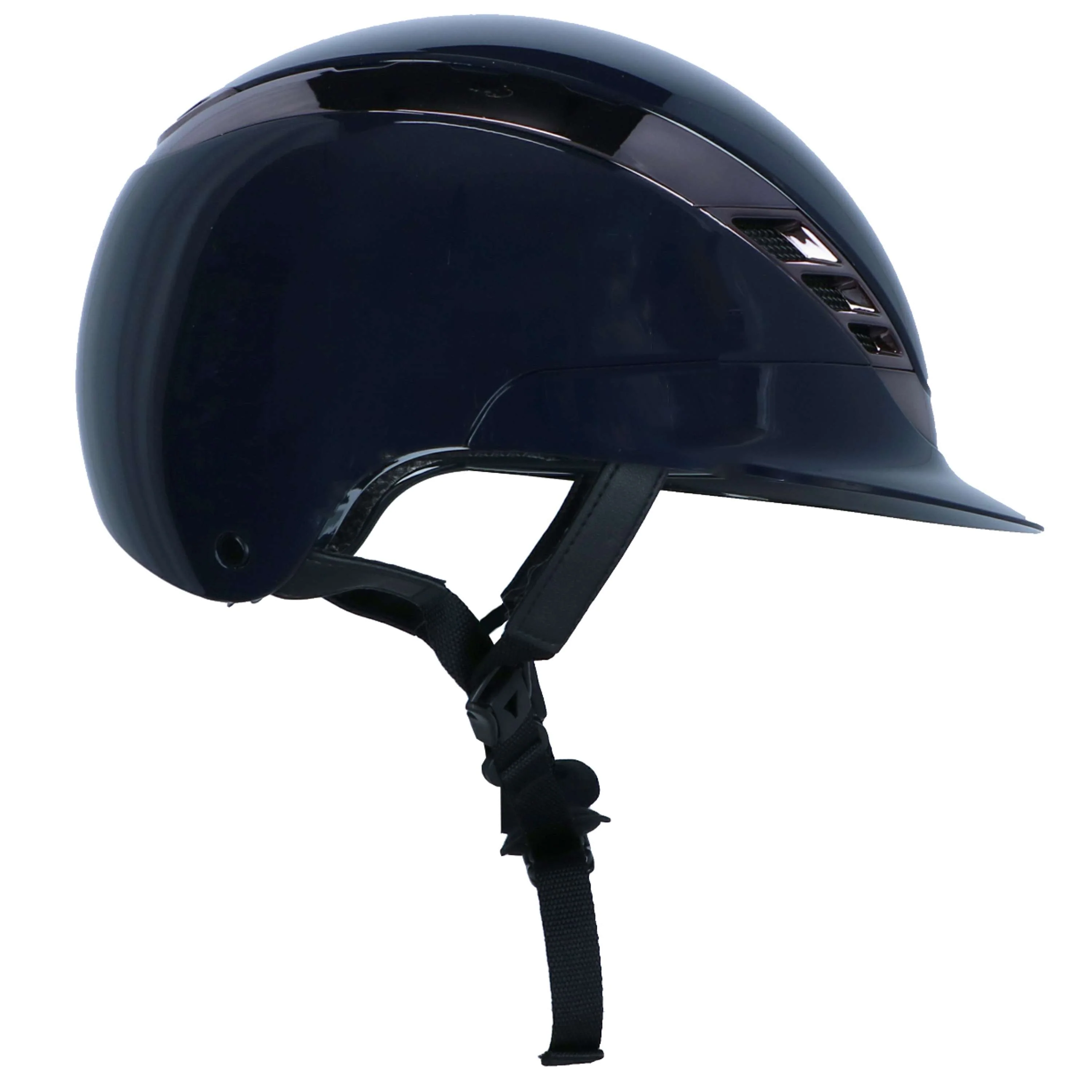 Pikeur X Abus Bombe AirLuxe CHROME Shiny Midnight Blue - Image 5