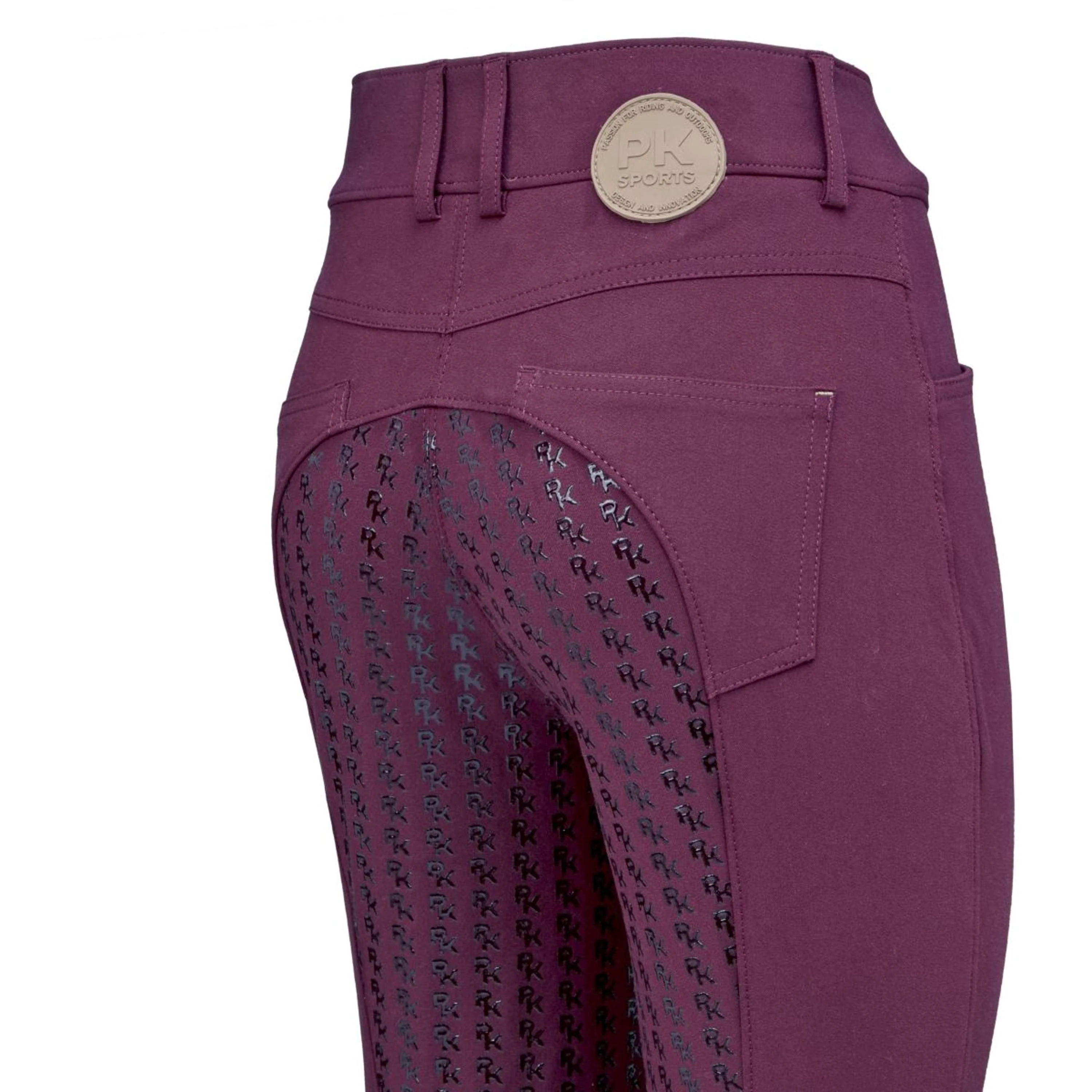 PK Pantalon d'Équitation Telstar Full Grip Port - Image 4