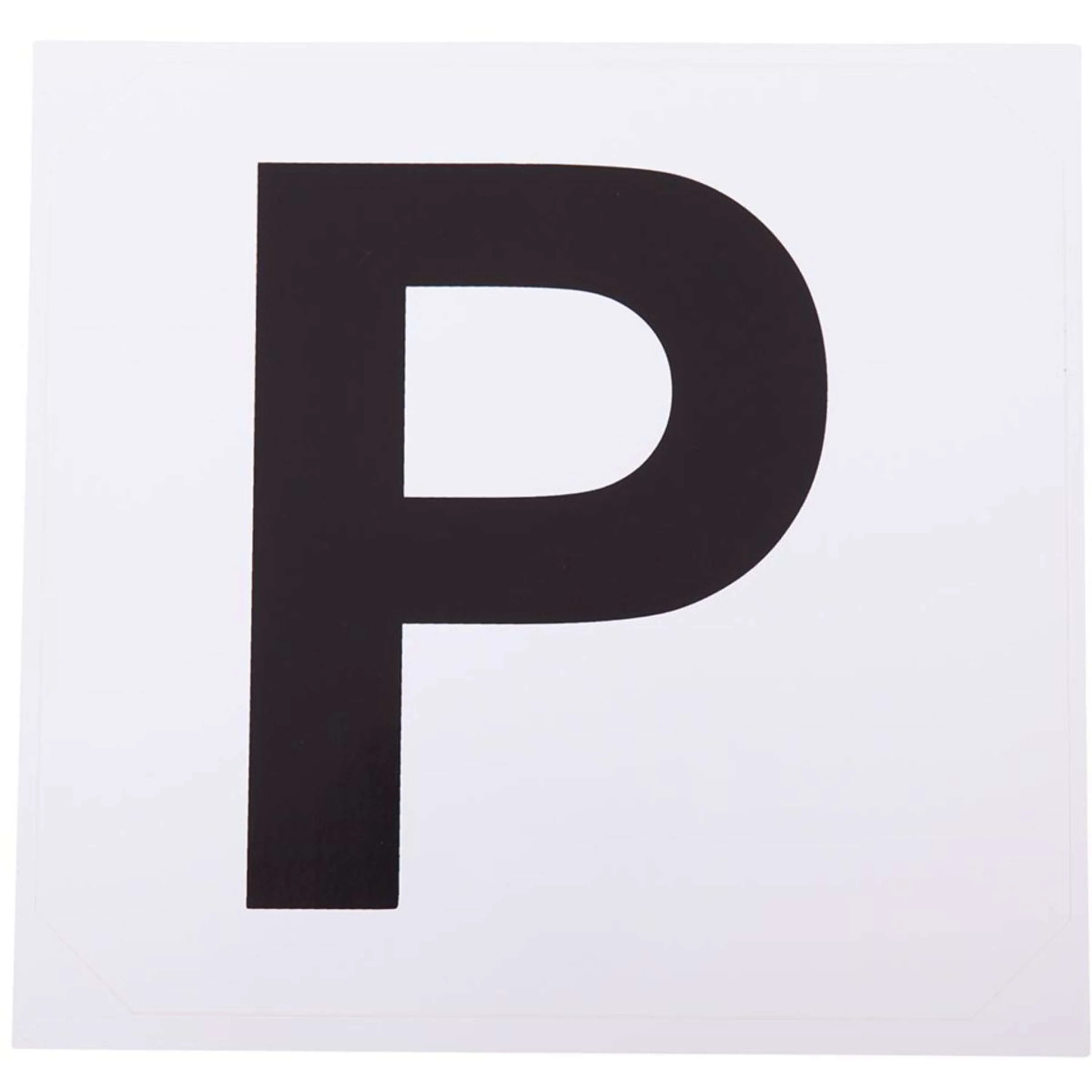 Premiere Autocollants pour Lettres de Manège pour Lettres de Manège 4pc Blanc - Image 3
