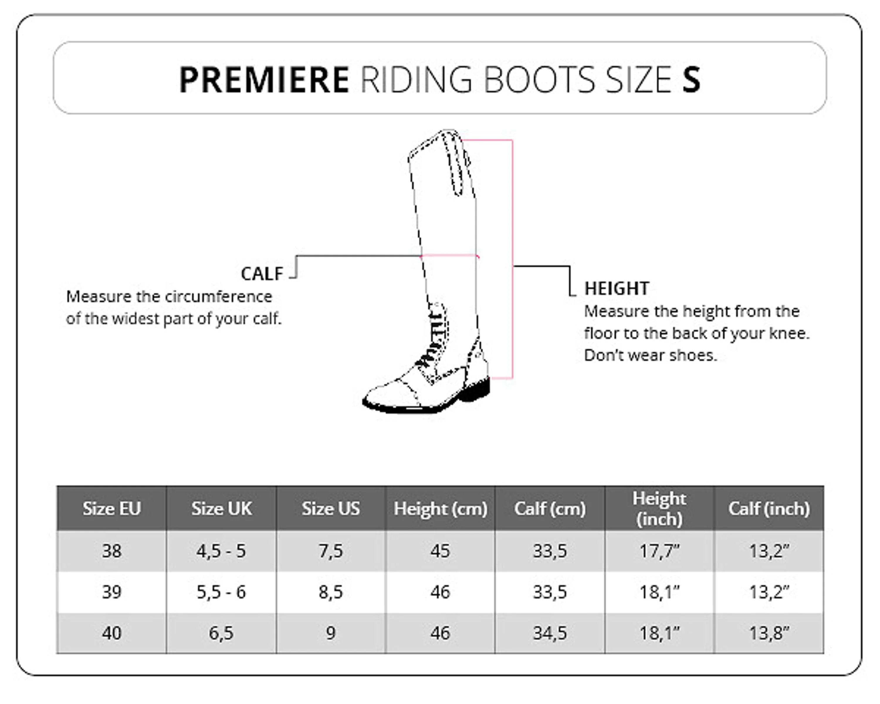 Premiere Bottes d'Equitation Chesta Étroit Noir - Image 10