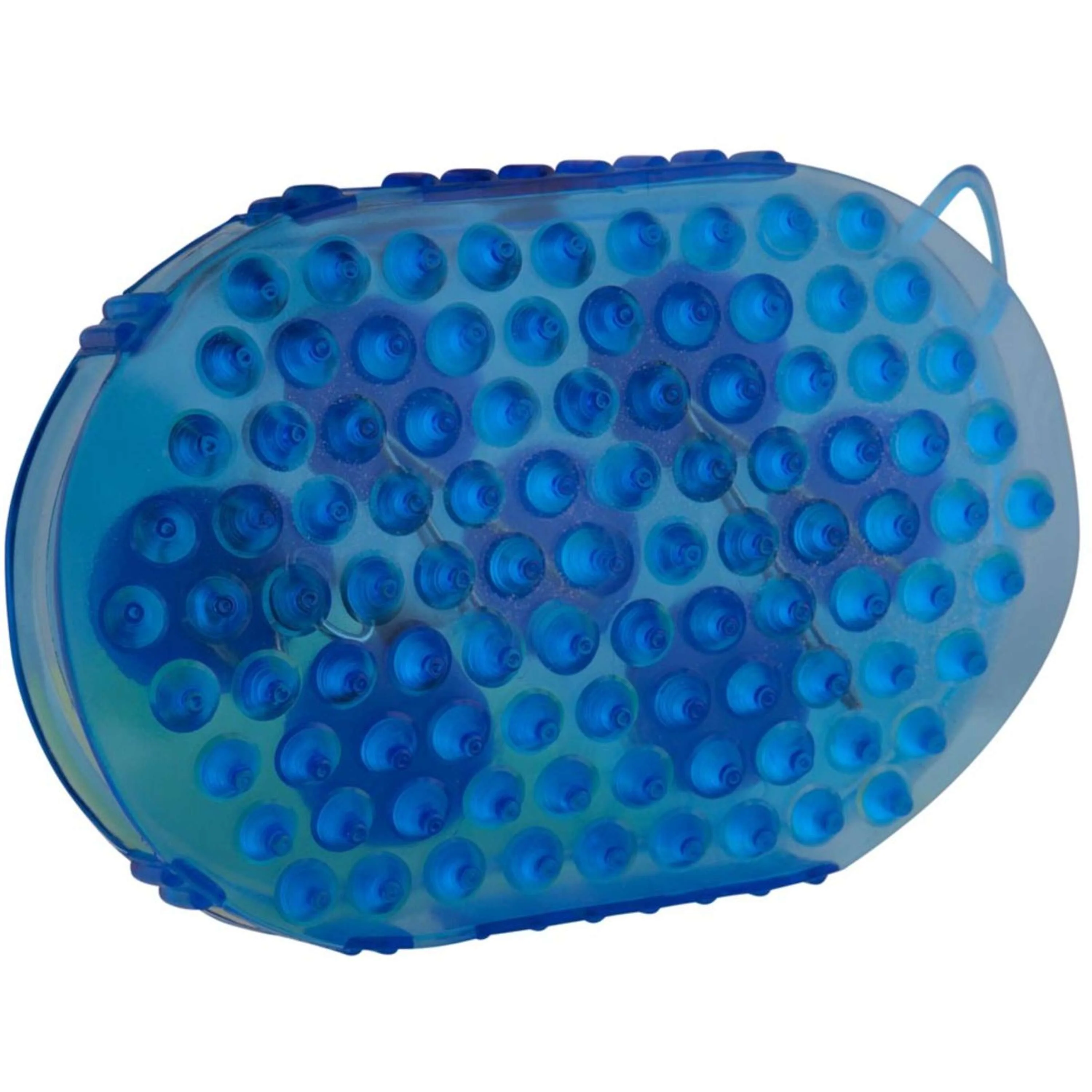 Premiere Brosse de Massage Acier Inoxydable Rouleaux Bleu - Image 4