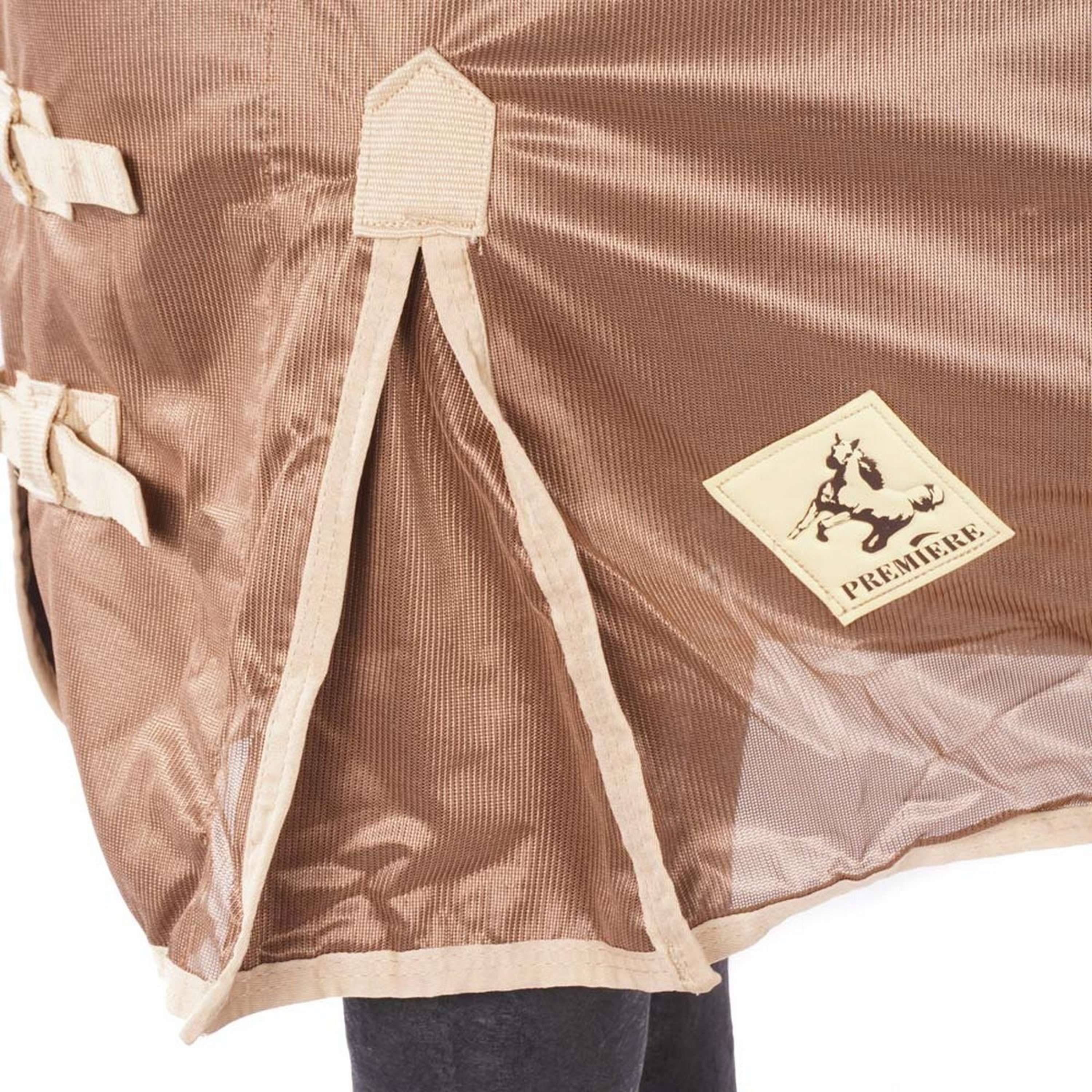 Premiere Couverture Anti-Mouches Base Polyester Maille Taupe - Image 4