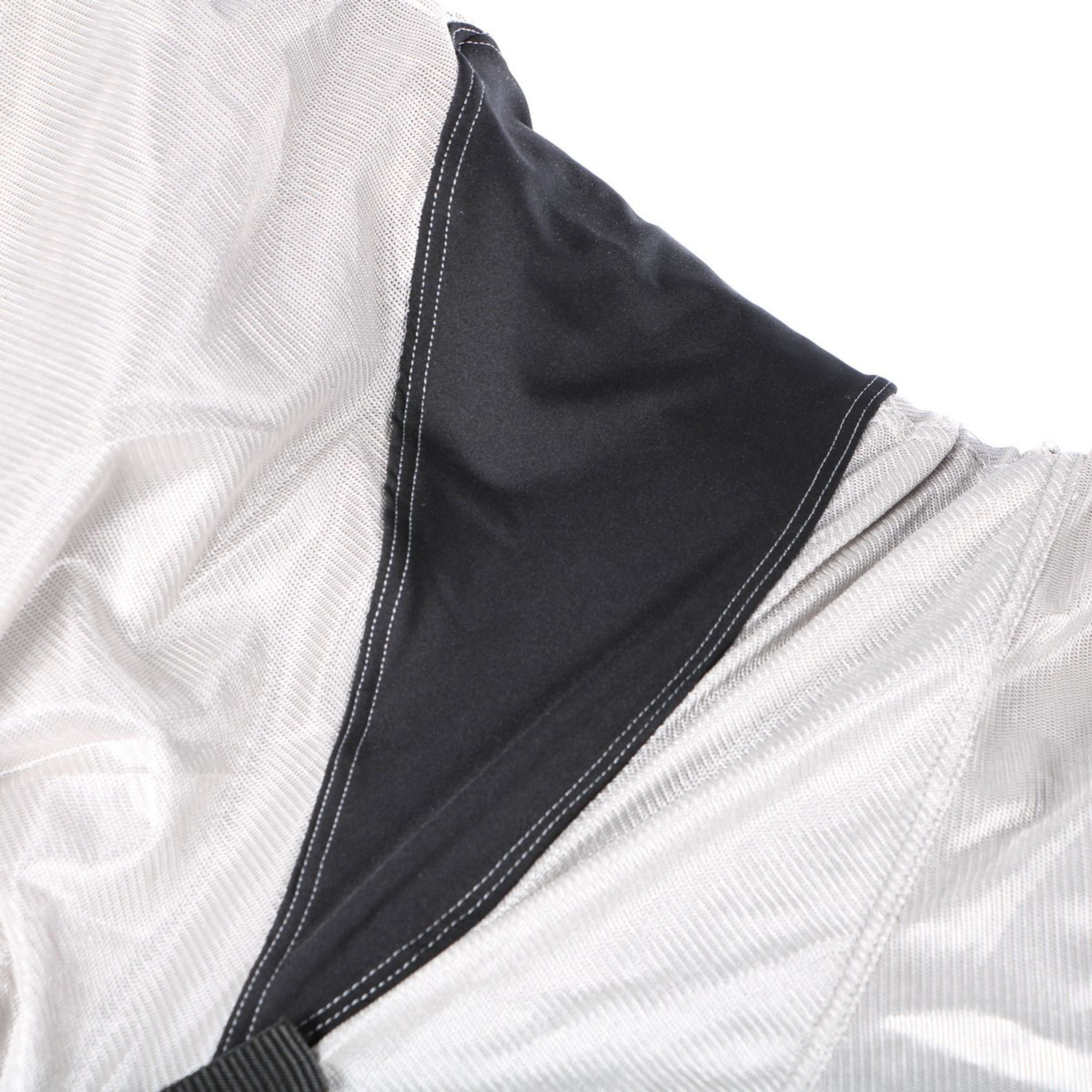 Premiere Couverture Anti-Mouches Cou Couverture Mesh Gris - Image 5