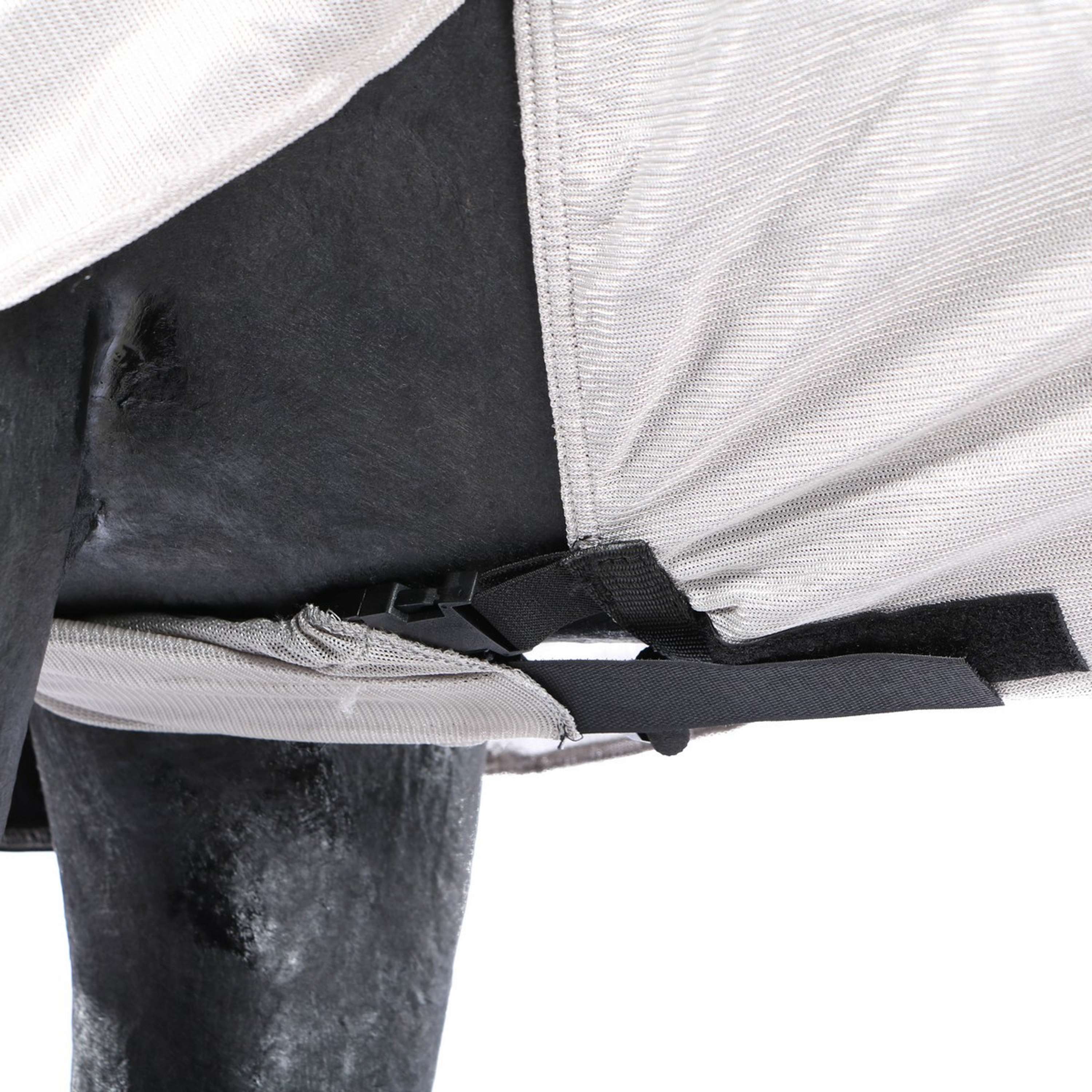 Premiere Couverture Anti-Mouches Cou Couverture Mesh Gris - Image 6