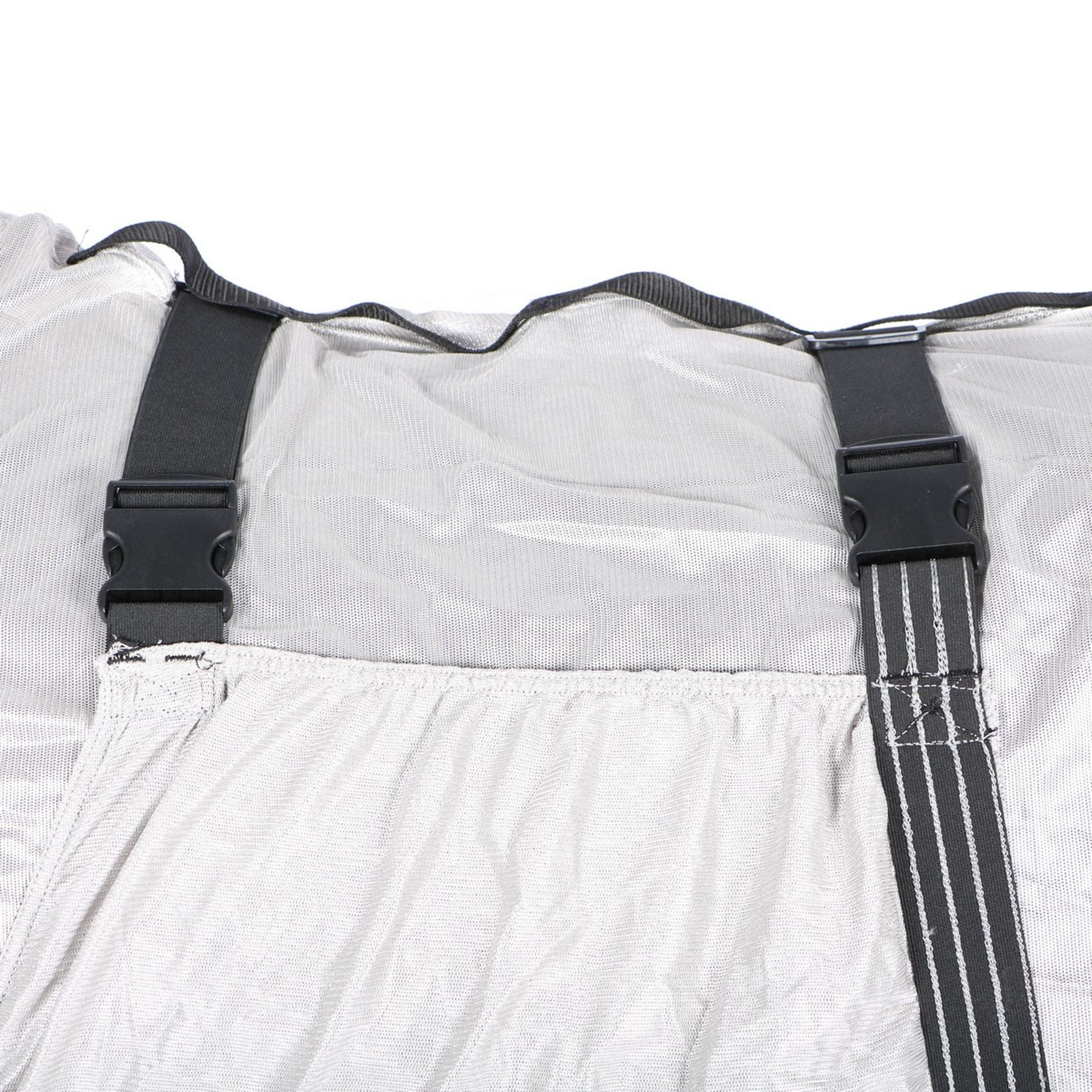Premiere Couverture Anti-Mouches Cou Couverture Mesh Gris - Image 8