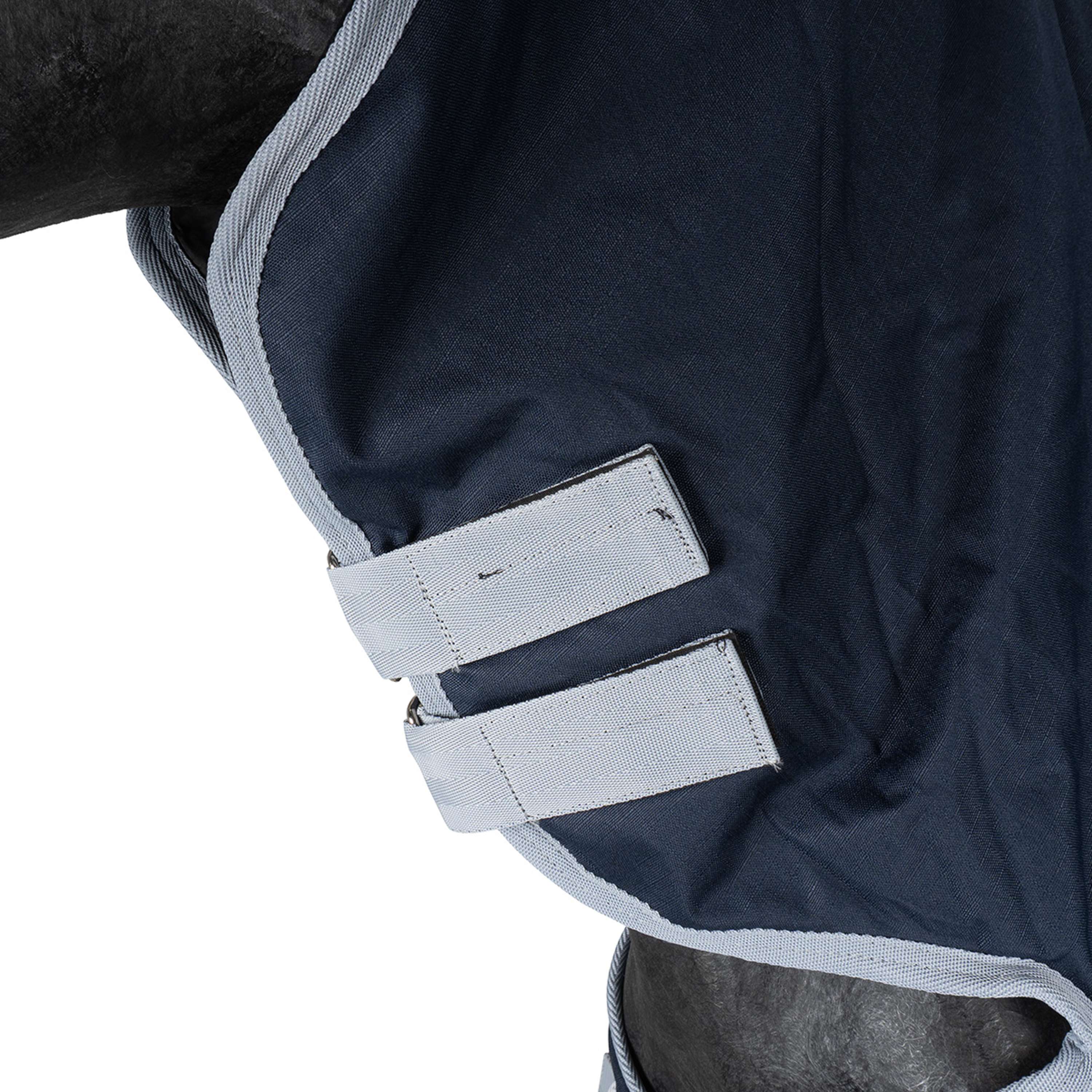 Premiere Couverture Imperméable All Year 600D 0g Fleece avec Couvre-cou Dress Blue - Image 4
