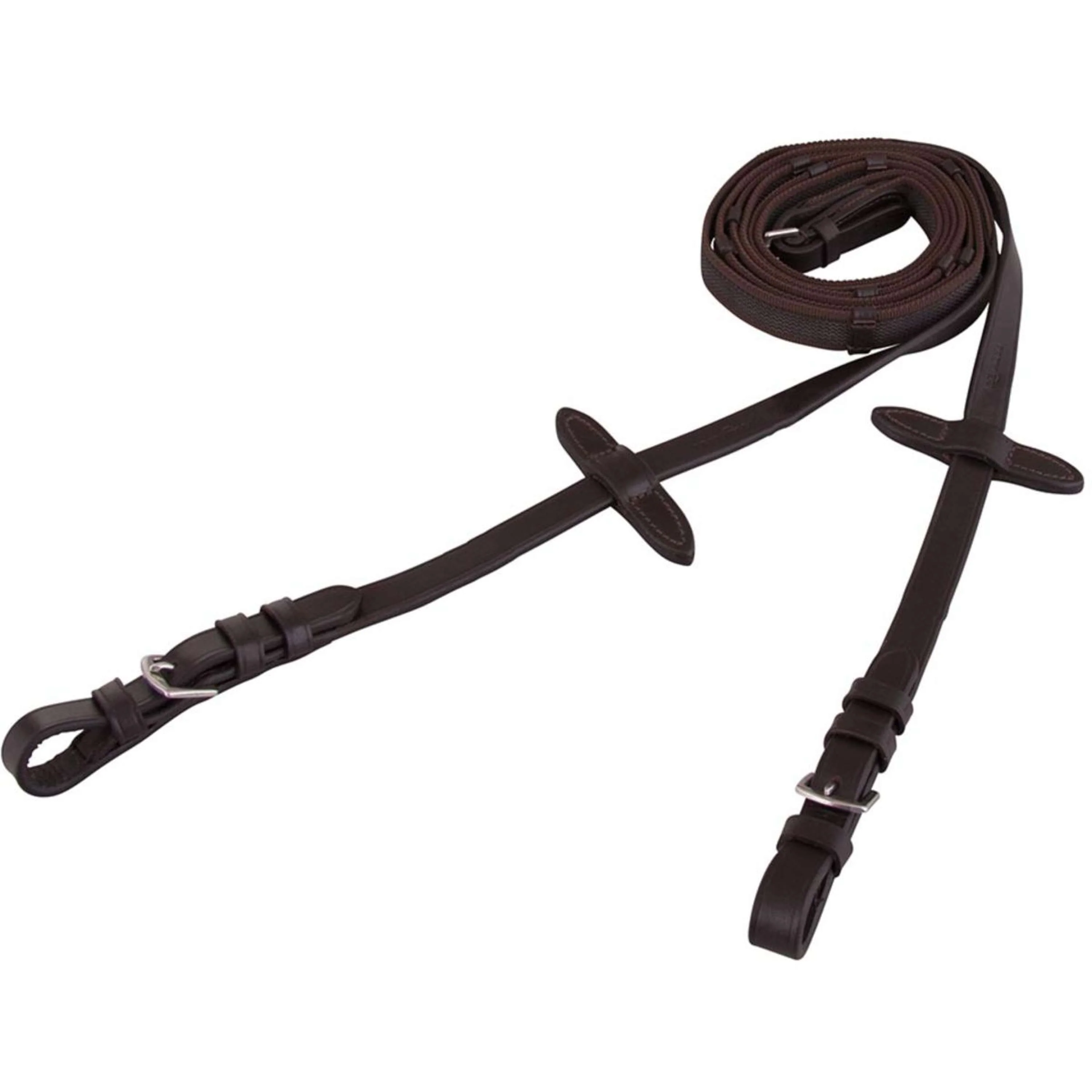 Premiere Rênes 19mm Fermoir Antidérapant Marron - Image 3