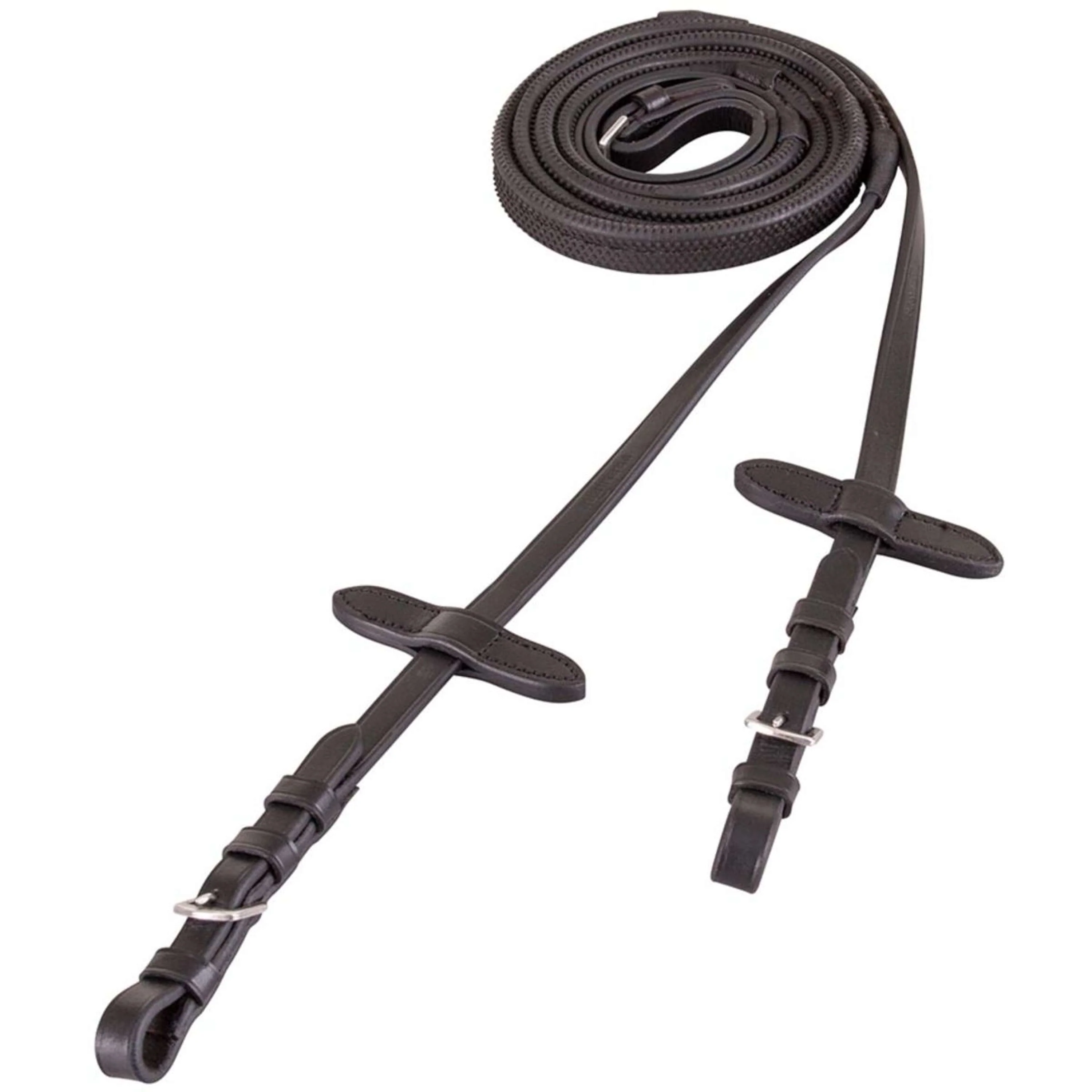 Premiere RĂȘnes Caoutchouc 13mm avec Fermeture Boucle Noir - Image 3