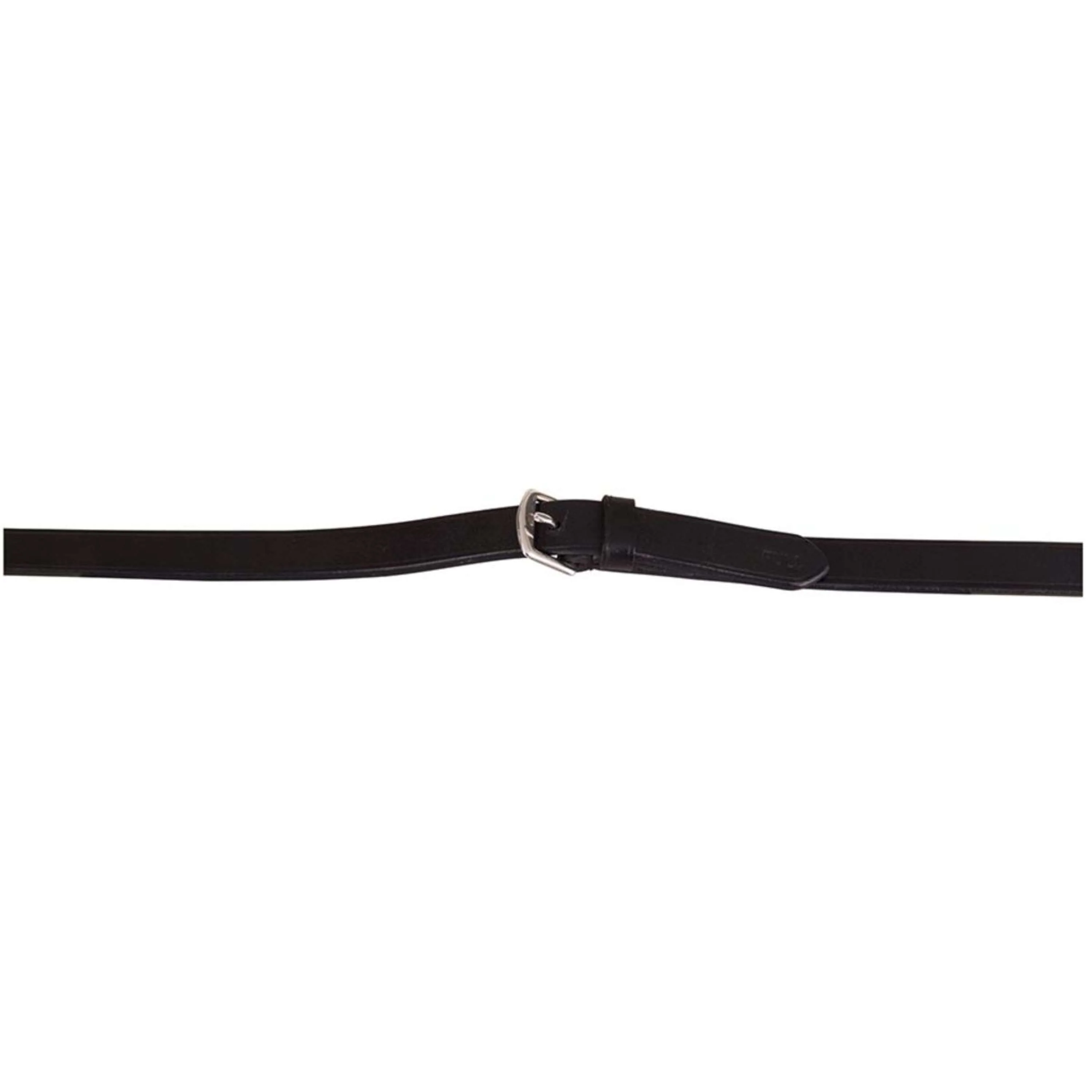 Premiere Rênes Caoutchouc 16mm avec Fermeture Boucle Noir - Image 2
