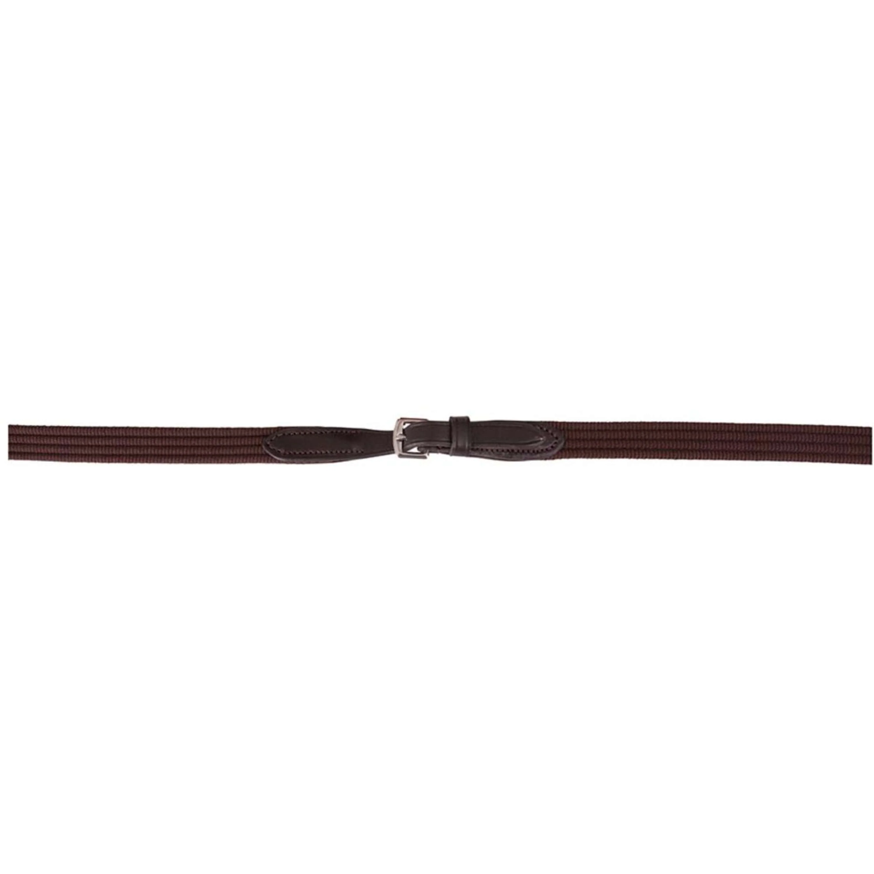 Premiere Rênes Linge 19mm avec Fermeture Boucle Marron - Image 2
