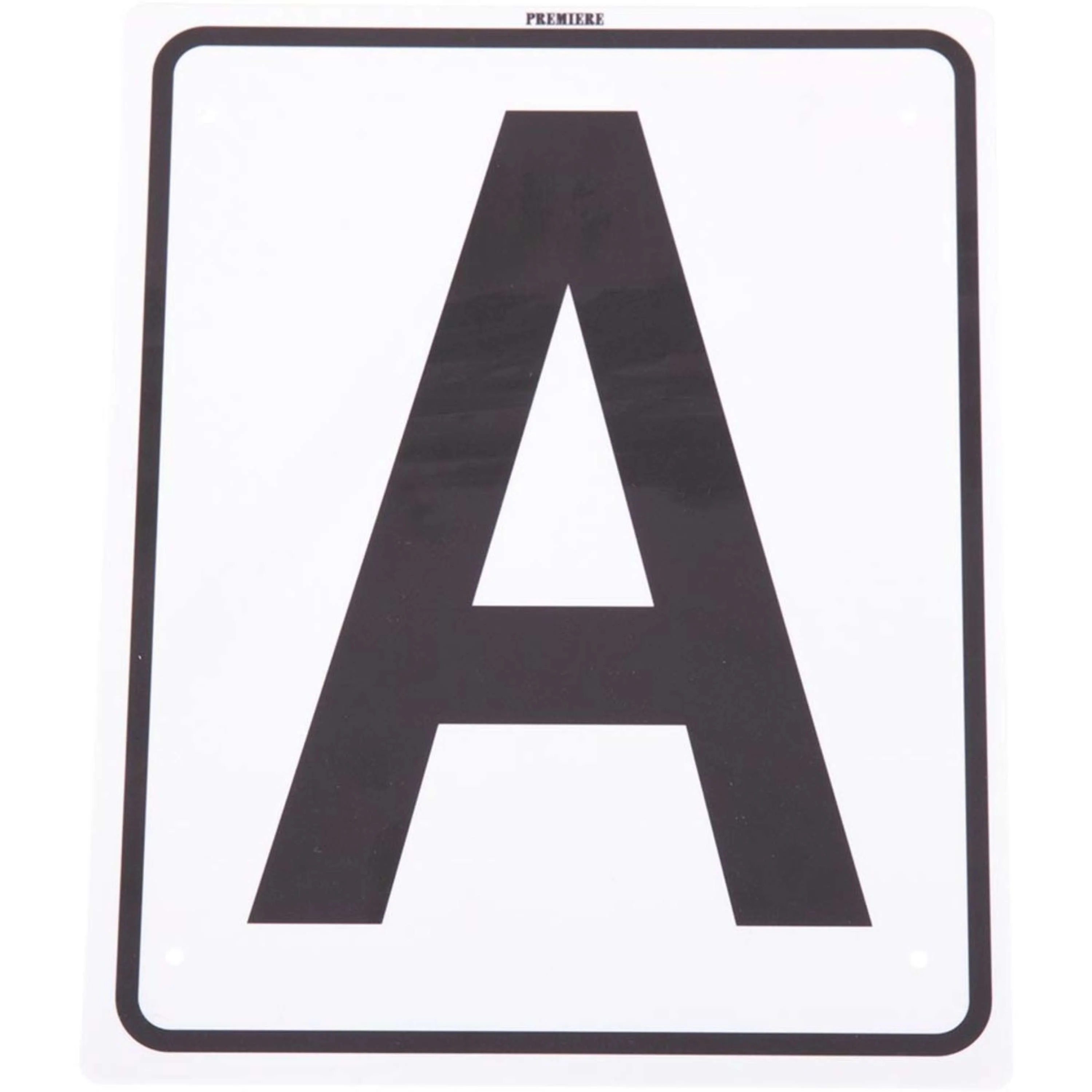 Premiere Lettres de Manège 20x25cm Blanc - Image 2