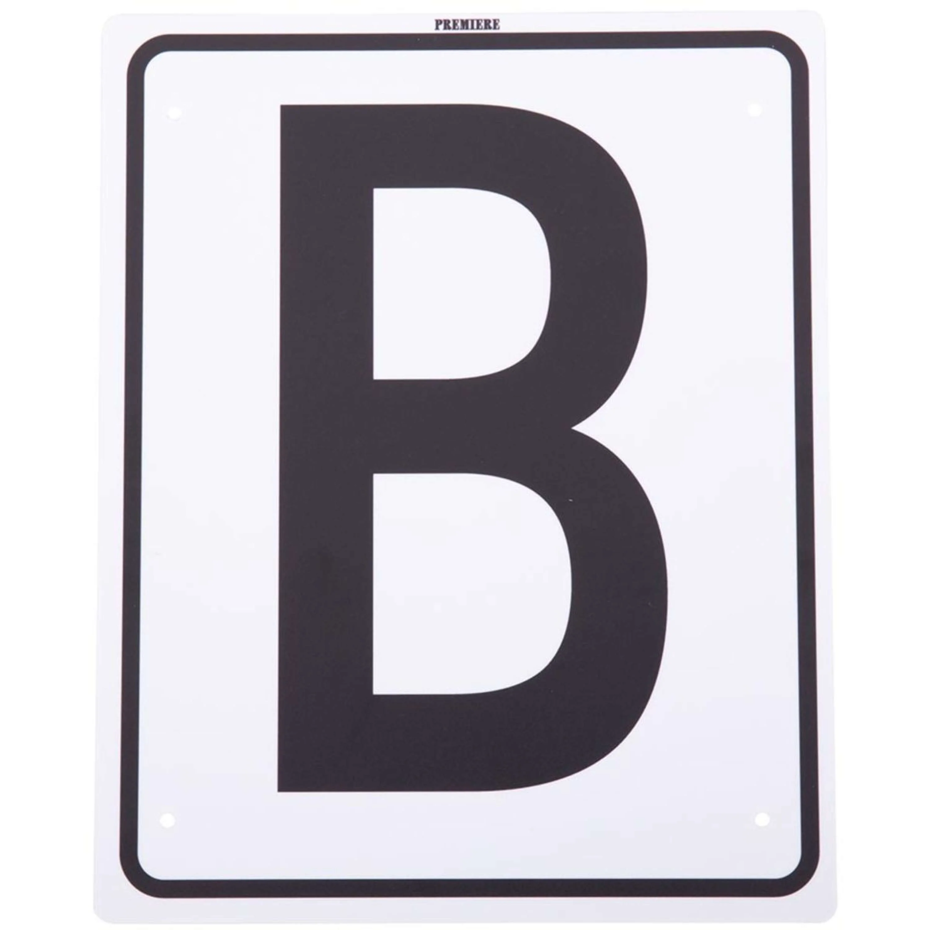 Premiere Lettres de Manège 20x25cm Blanc - Image 3