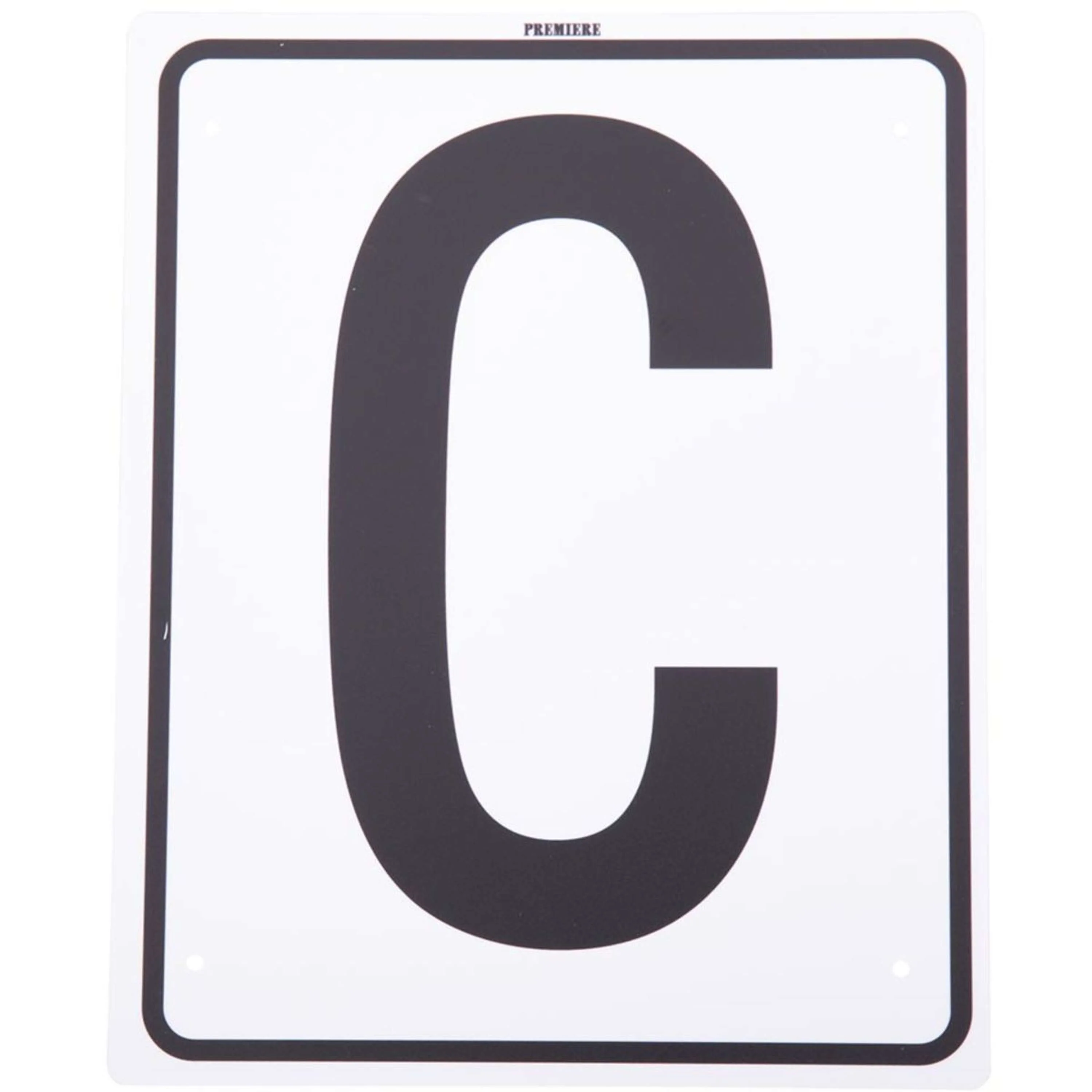 Premiere Lettres de Manège 20x25cm Blanc - Image 4