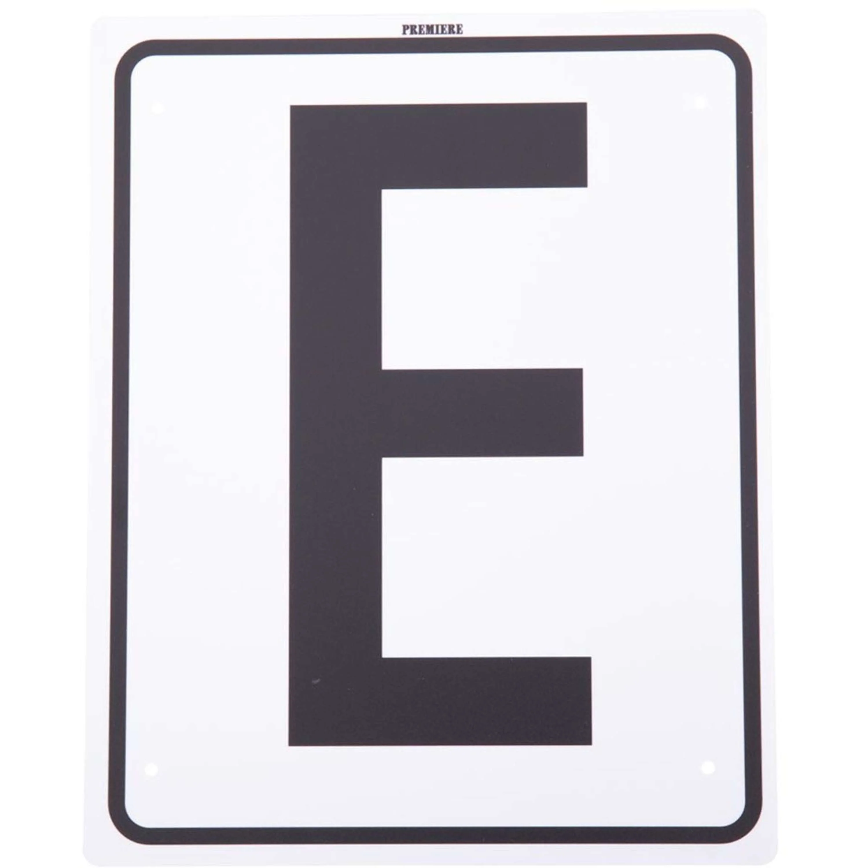 Premiere Lettres de Manège 20x25cm Blanc - Image 5