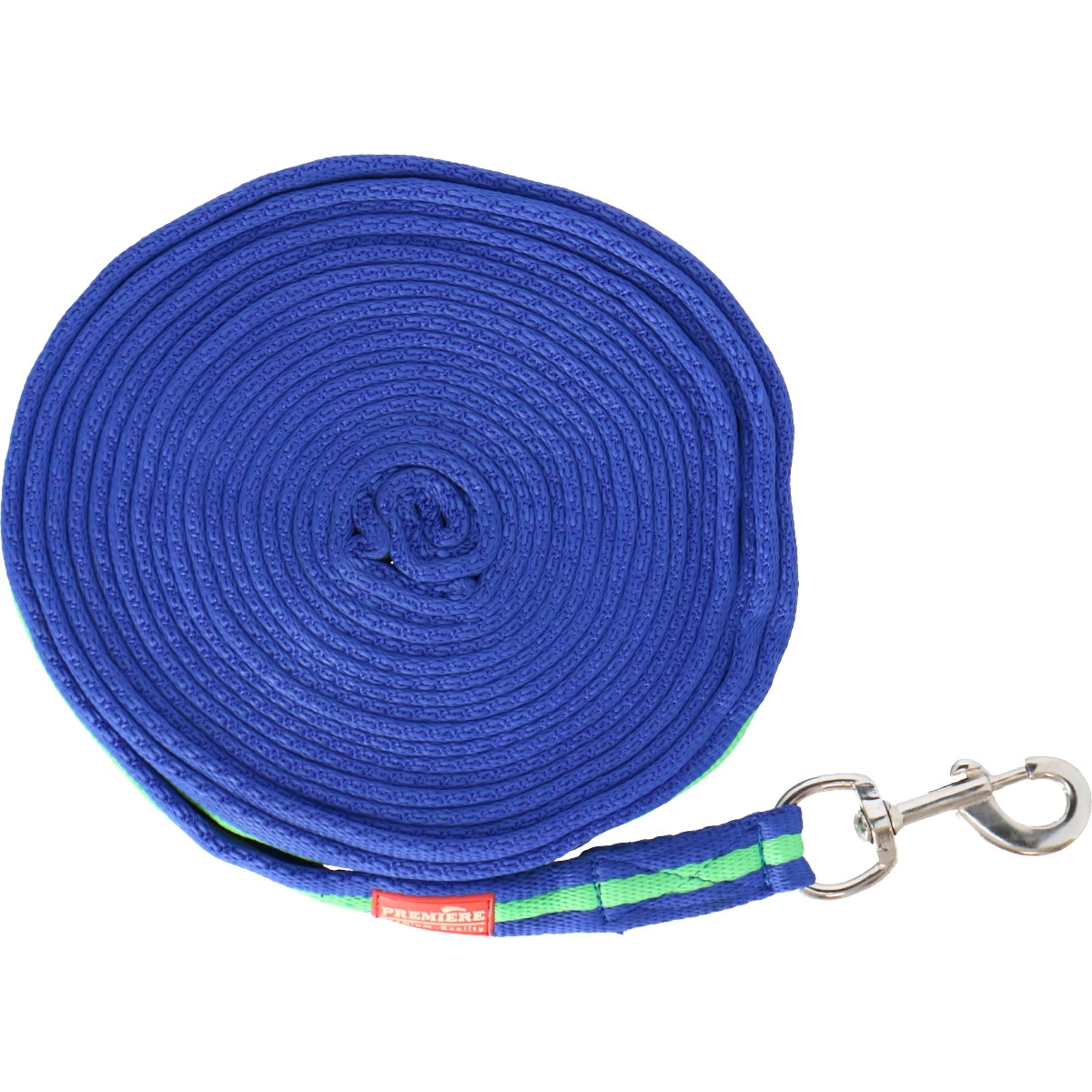 Premiere Longe Softgrip avec Mousqueton Bleu/Vert - Image 2