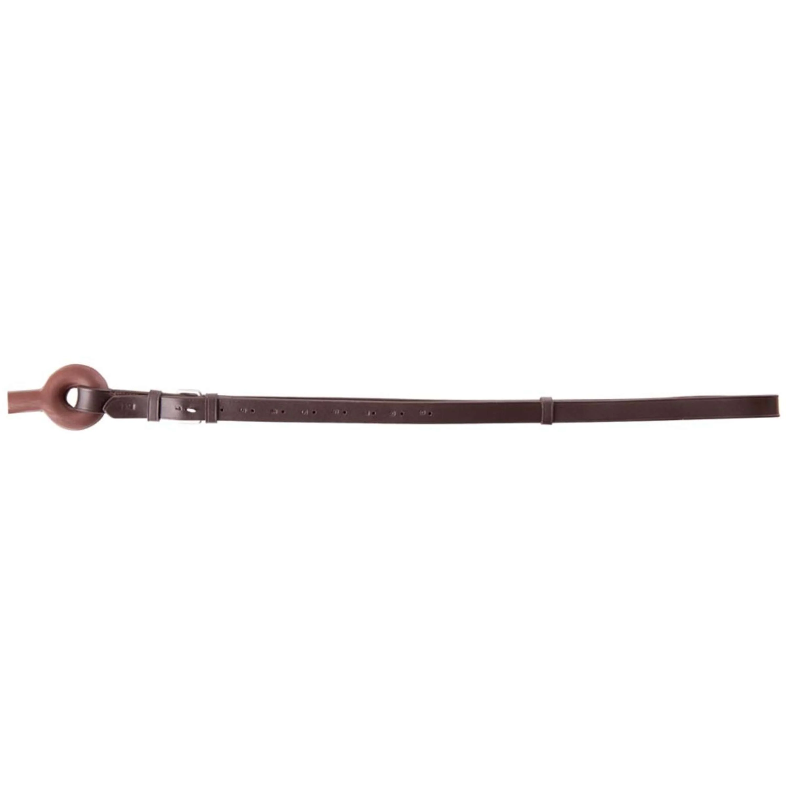 Premiere Rênes Fixes avec Longs Caoutchoucs Marron - Image 2