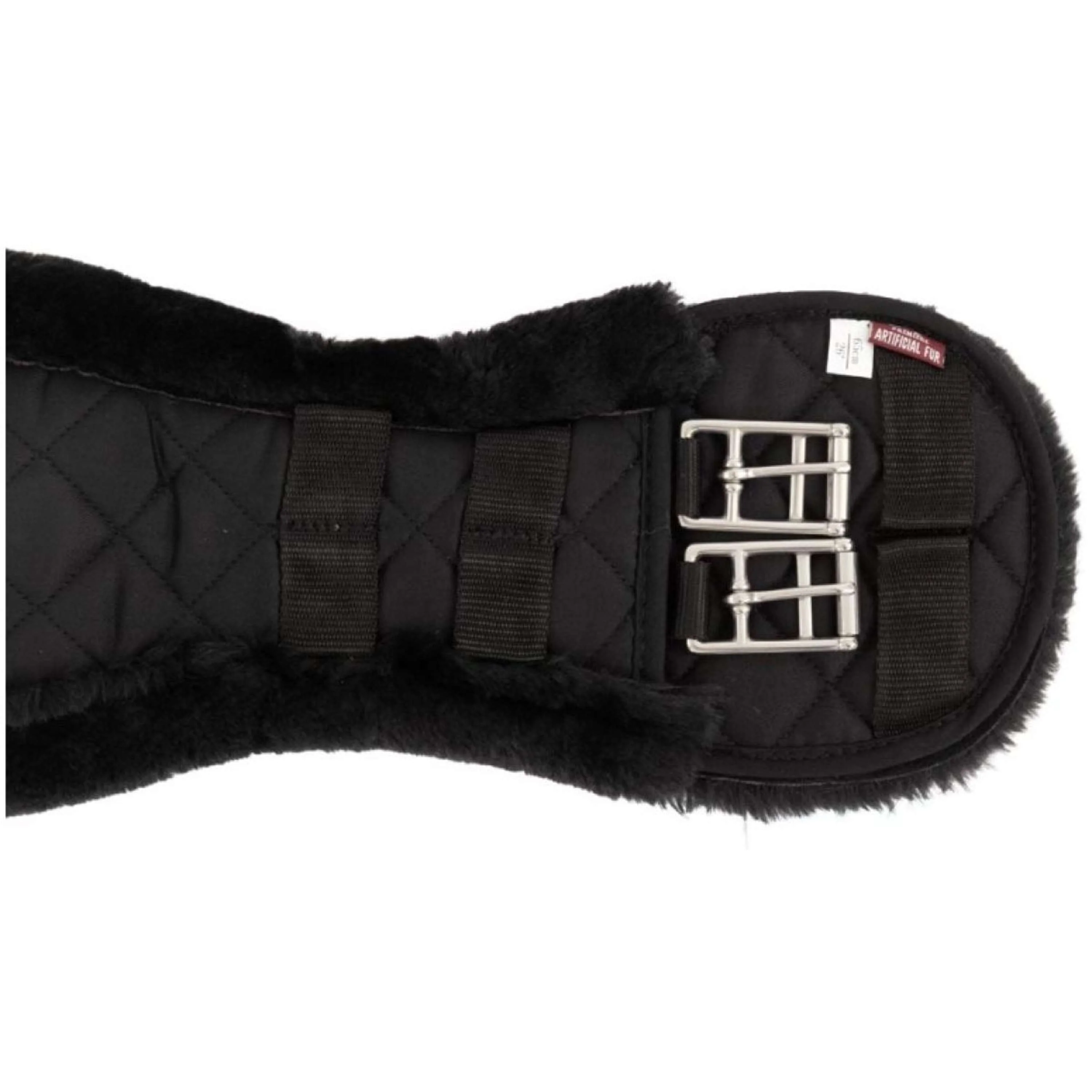 Premiere Sangle Dressage Synth. Mouton Noir/Noir - Image 2