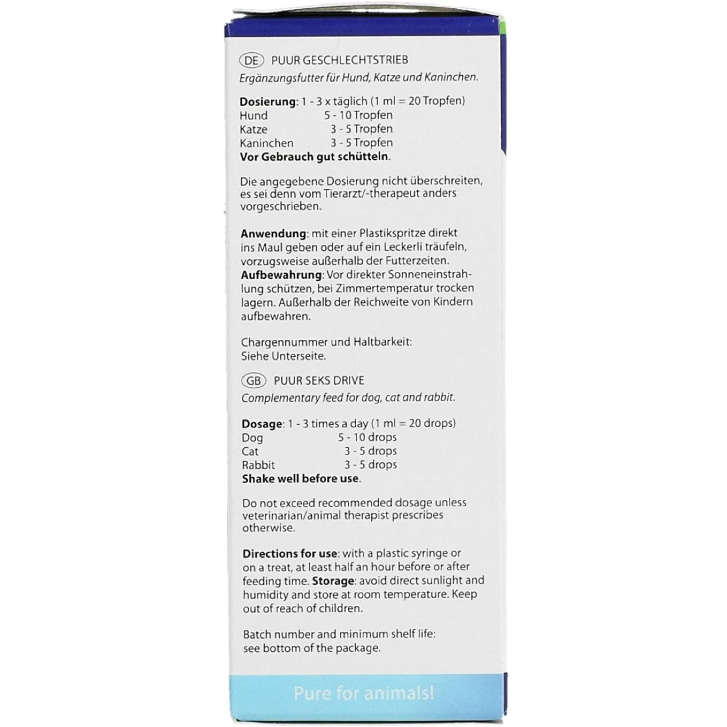 PUUR Hypersex /Stimulant Sexuel Chien/Chat/Lapin - Image 4