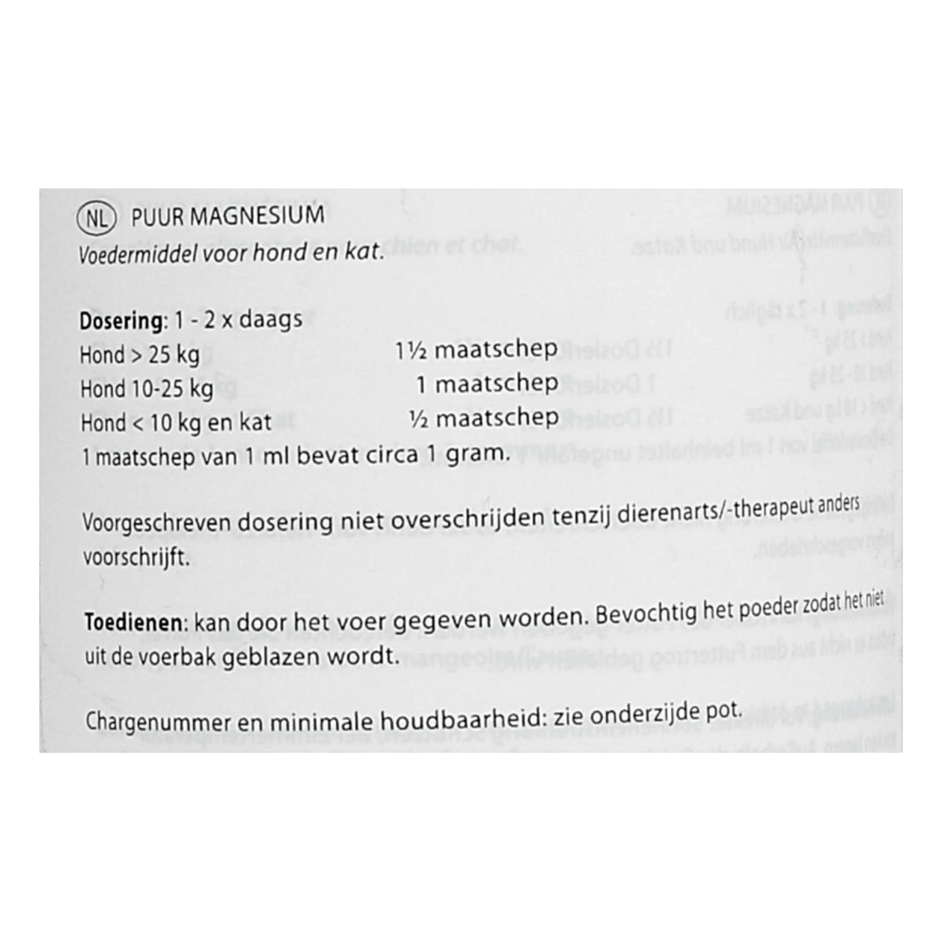 PUUR Magnesium Chien/Chat - Image 4
