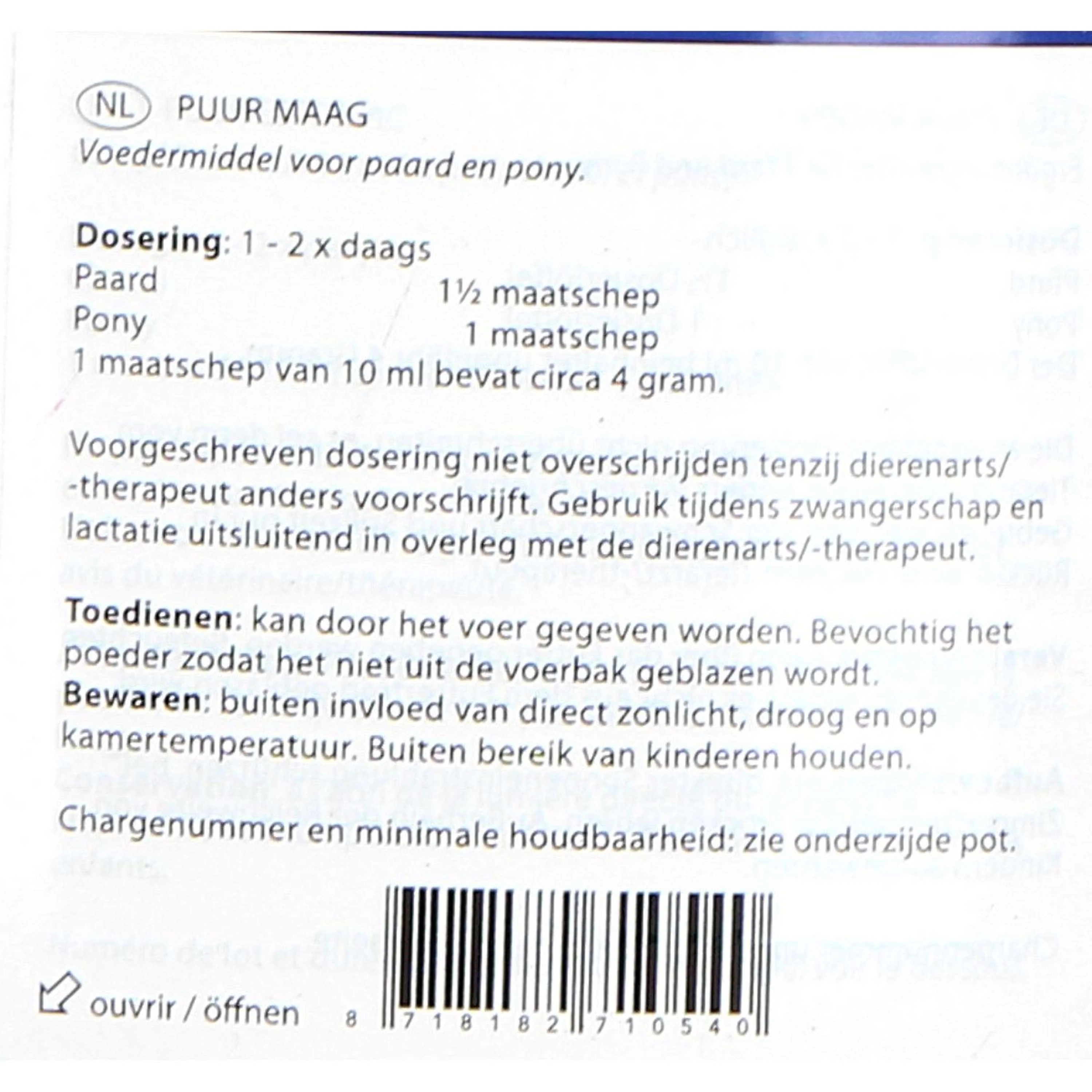 PUUR Estomac Cheval et Poney - Image 3