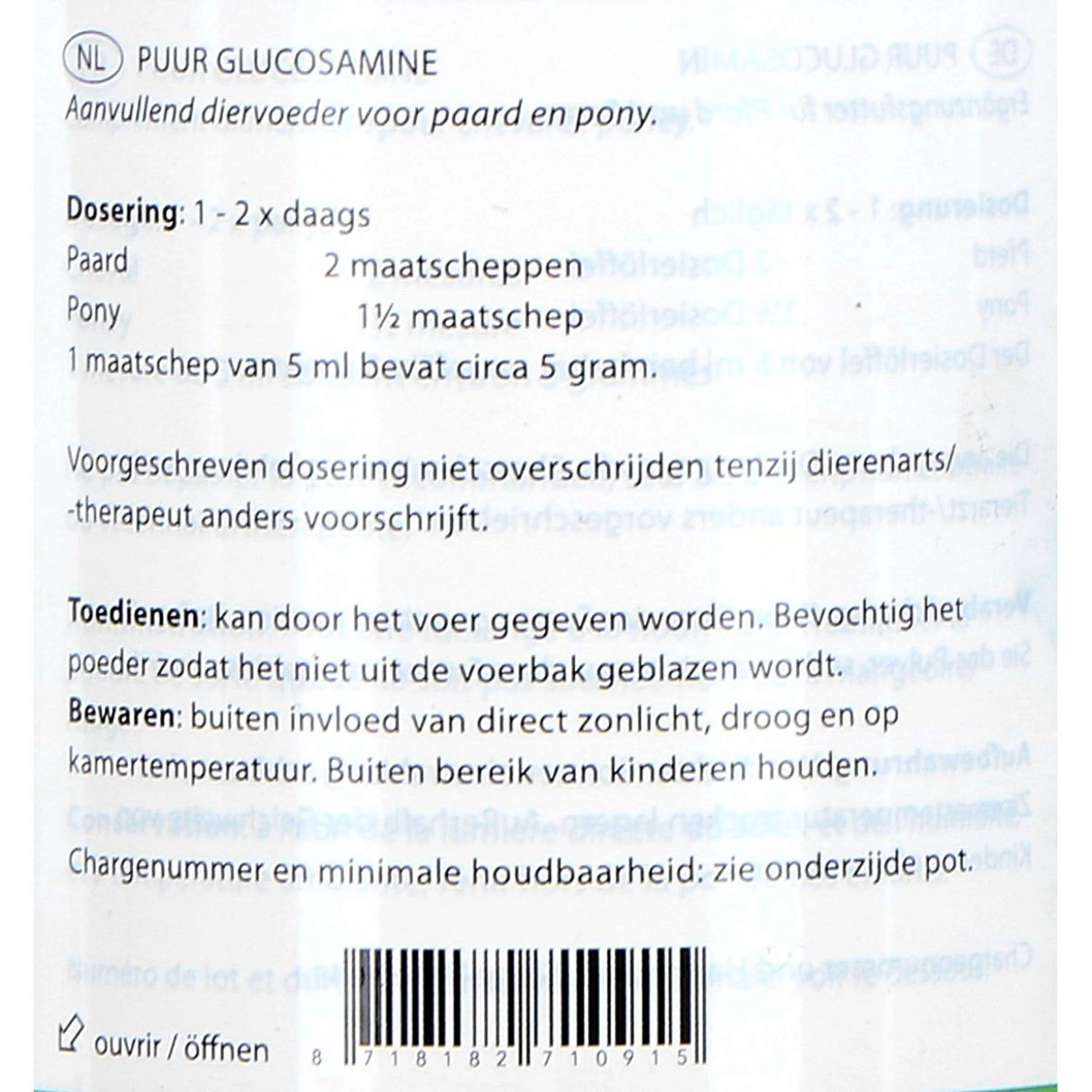 PUUR Glucosamine Cheval et Poney - Image 4