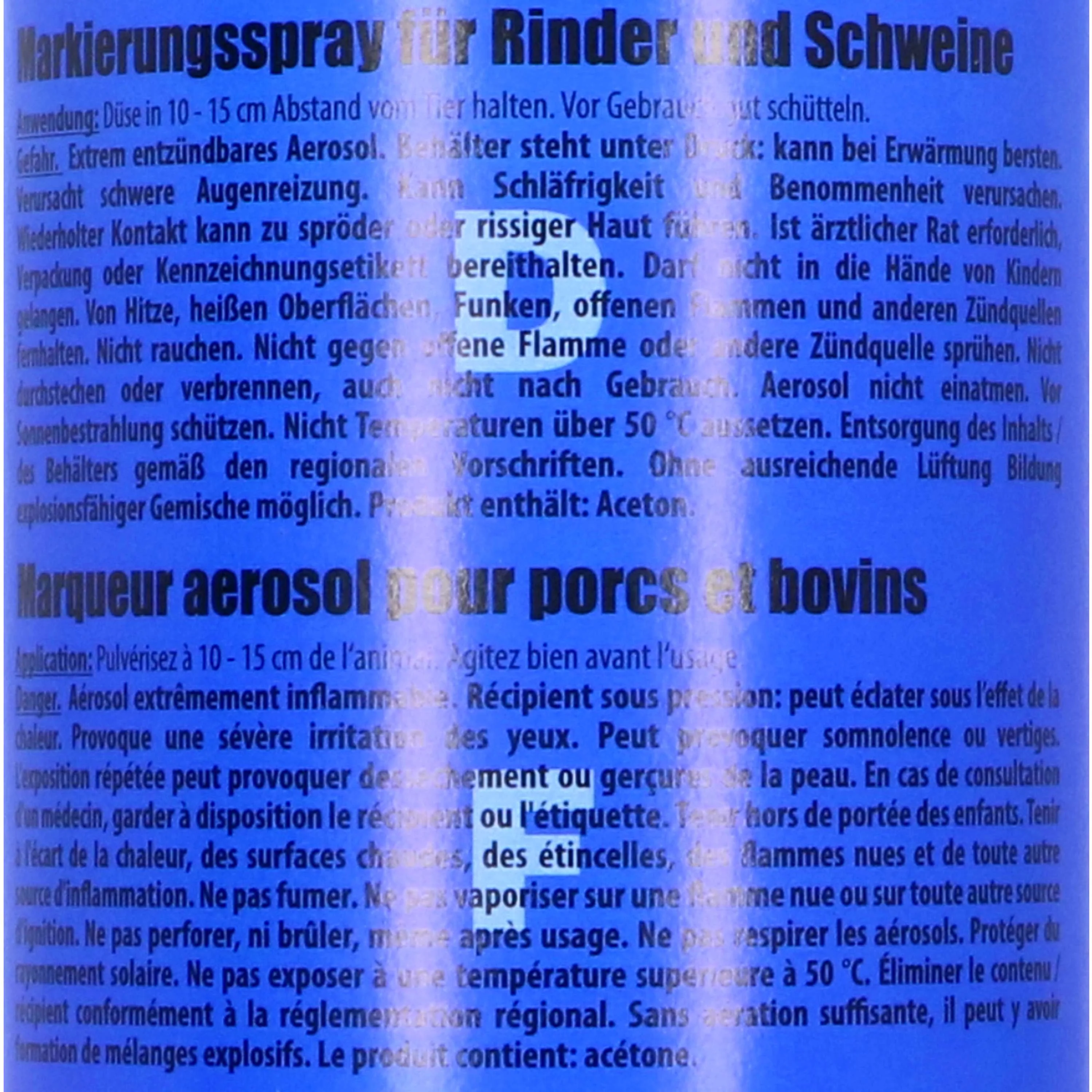 Raidex Spray de marquage Bleu - Image 4