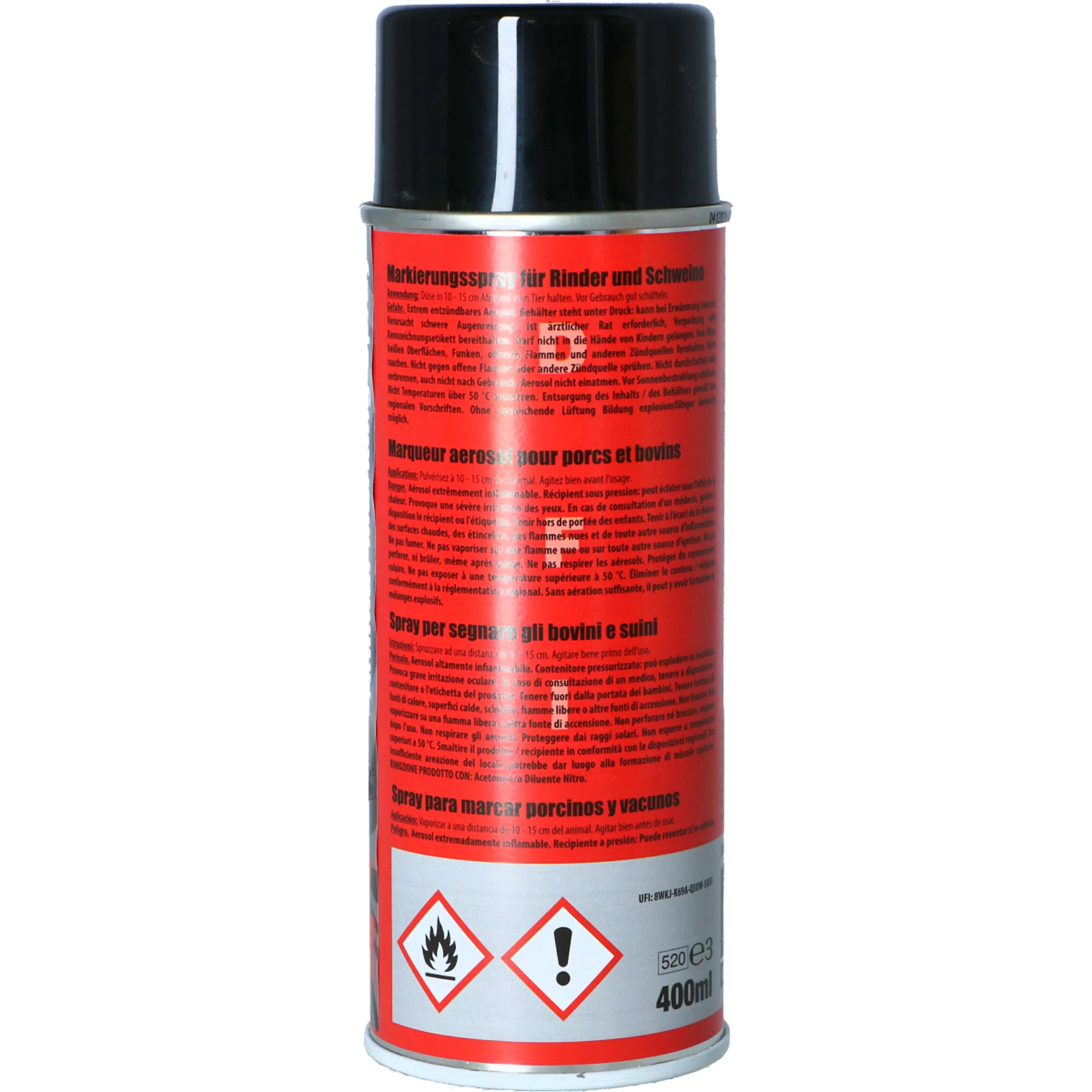 Raidex Spray de marquage Rouge - Image 2