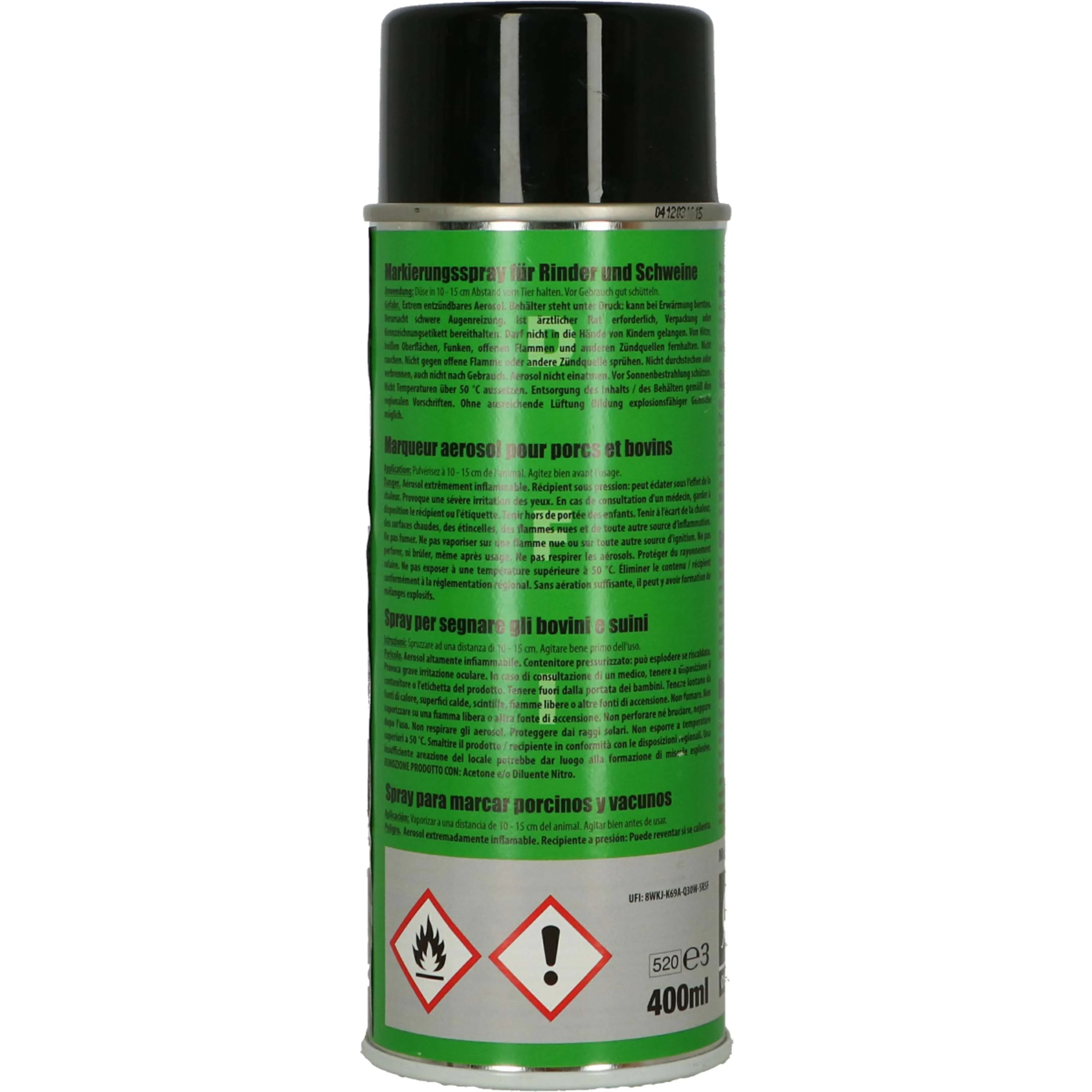 Raidex Spray de marquage Vert - Image 2