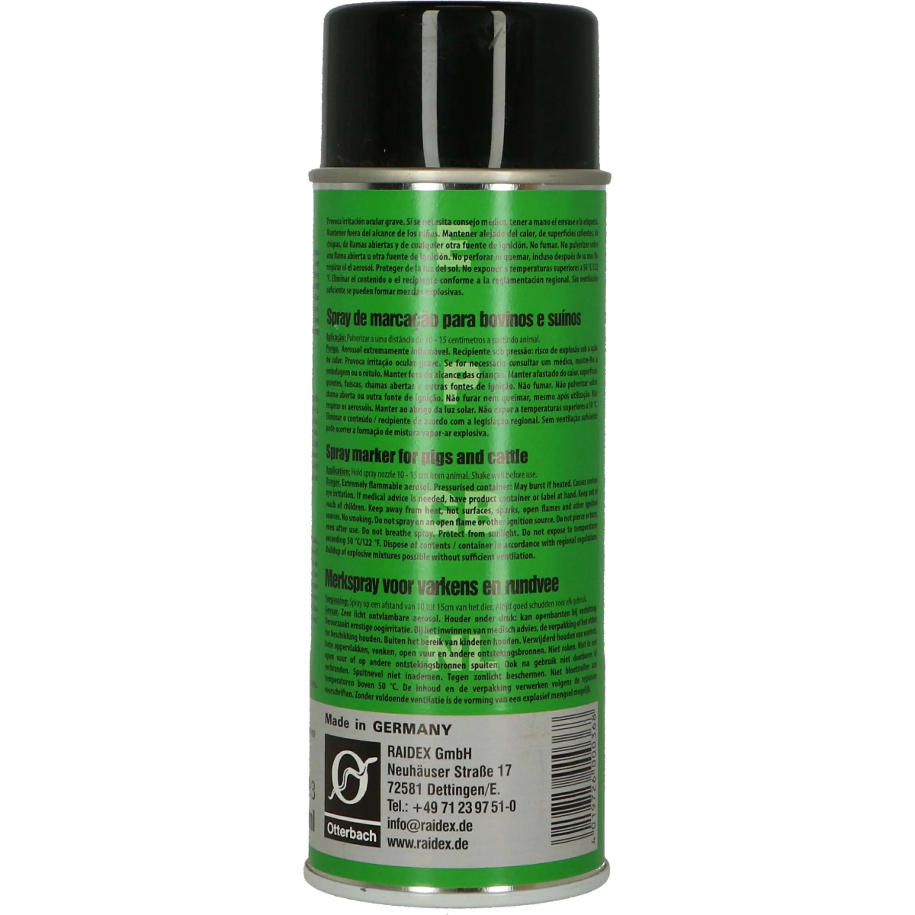 Raidex Spray de marquage Vert - Image 3