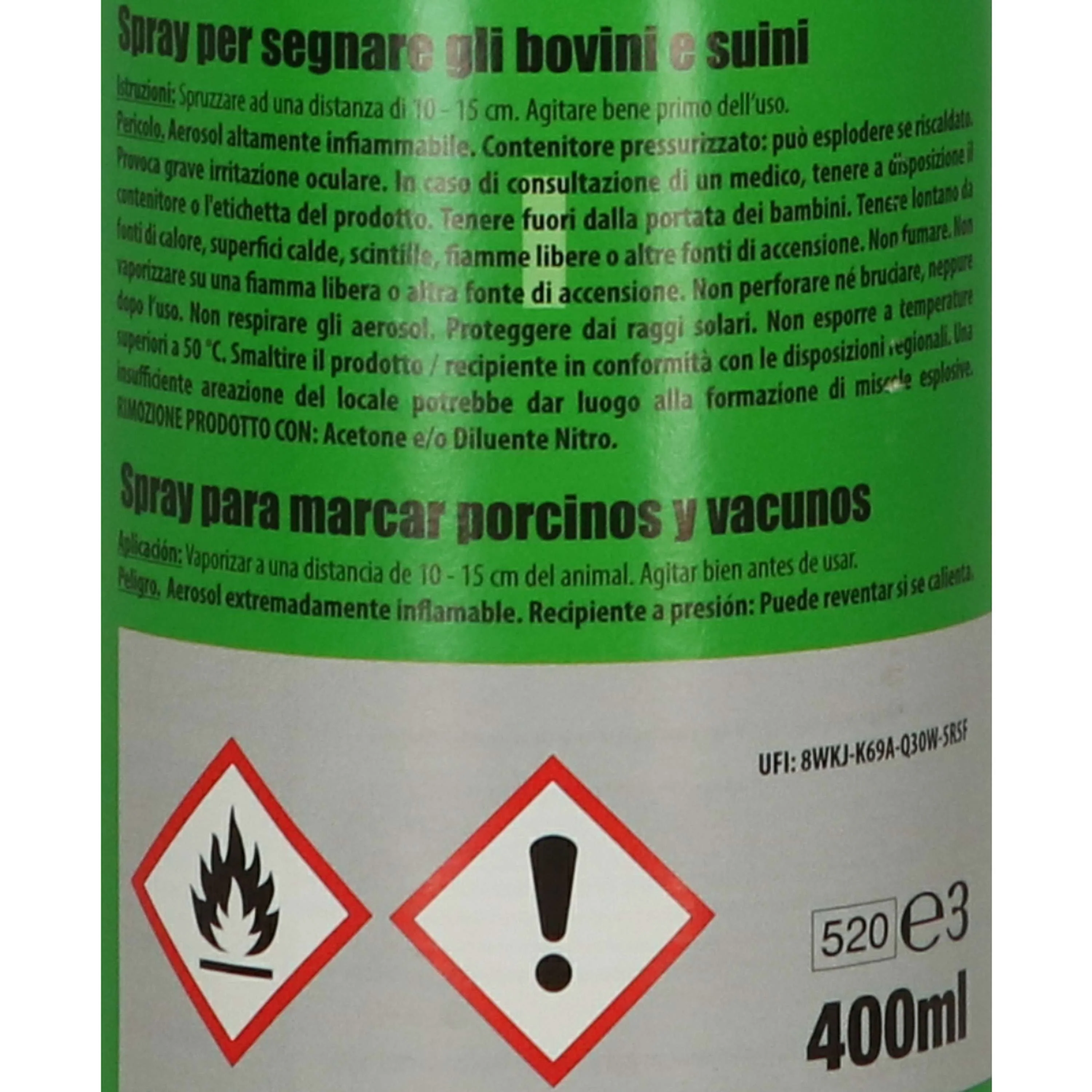 Raidex Spray de marquage Vert - Image 5