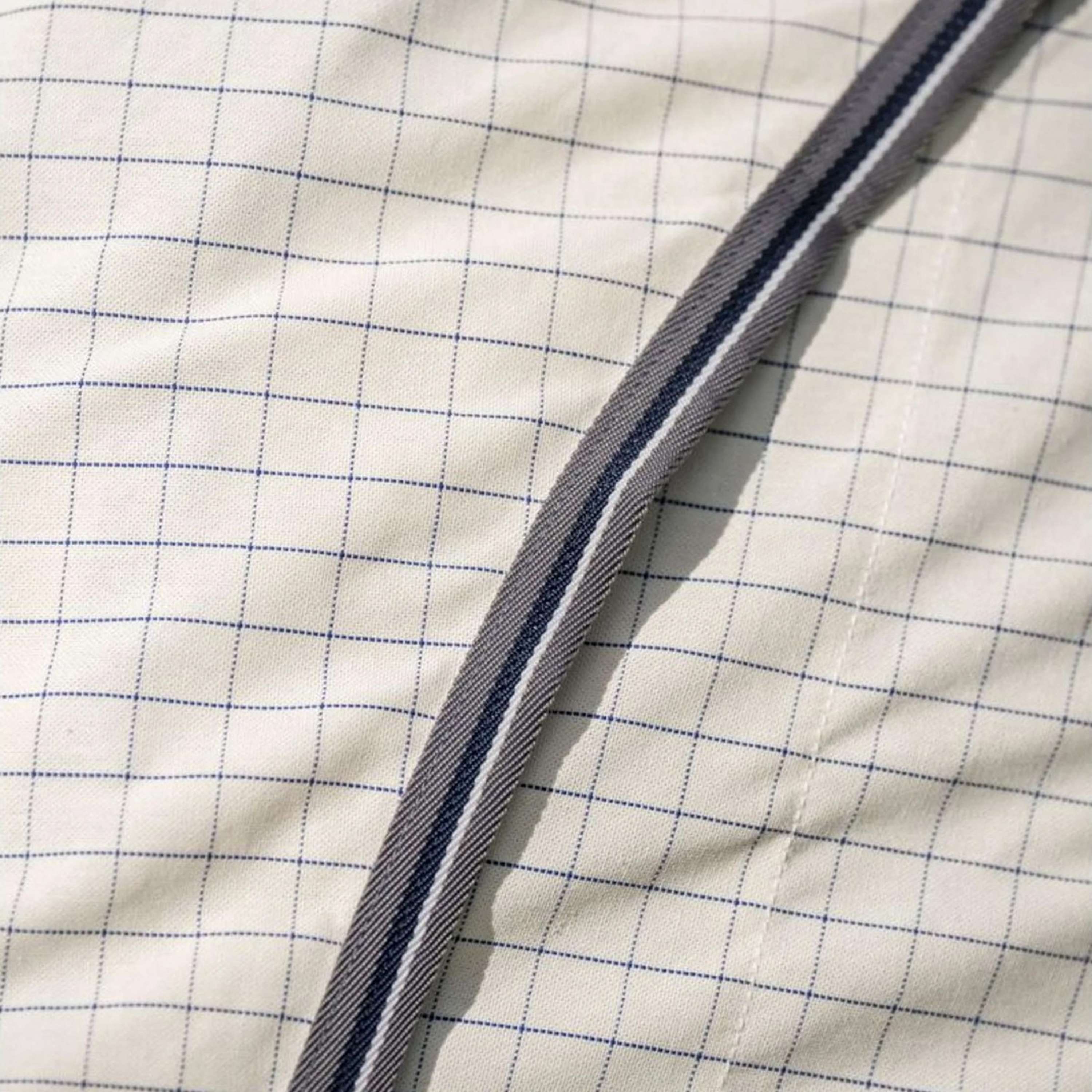 Rambo Optimo Supreme Summer Sheet Plus Carreaux bleu marine/Gris orage/Argent - Image 7