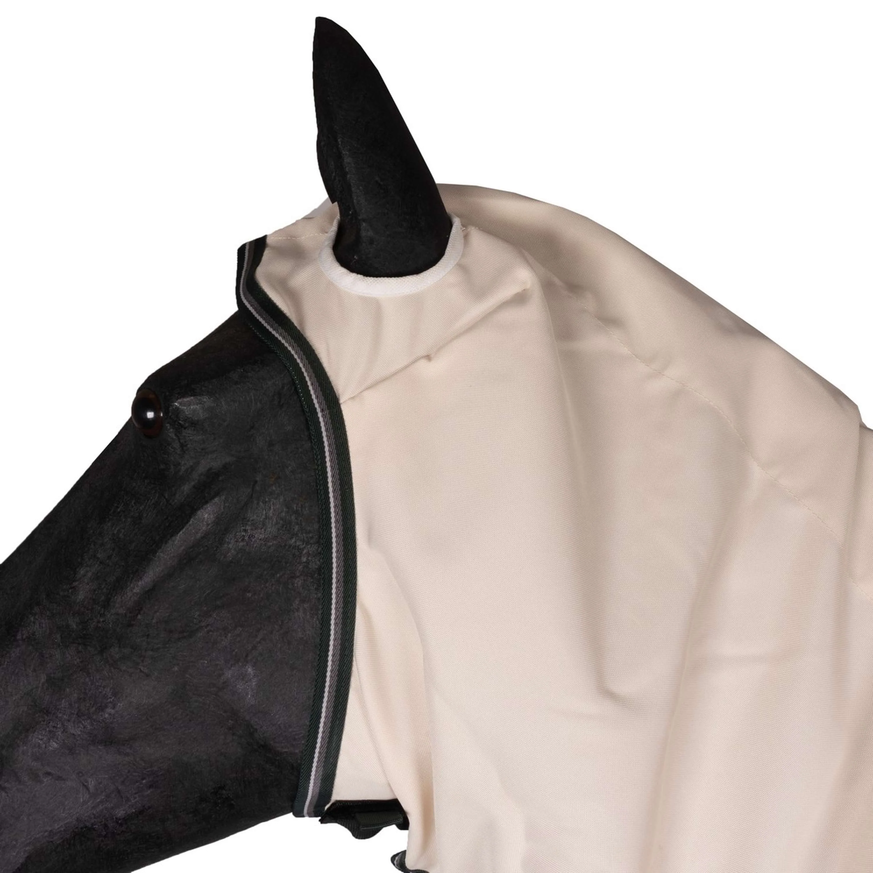 Rambo Pull col Hoodie Pony Craie/Vert chasseur/Argent - Image 10