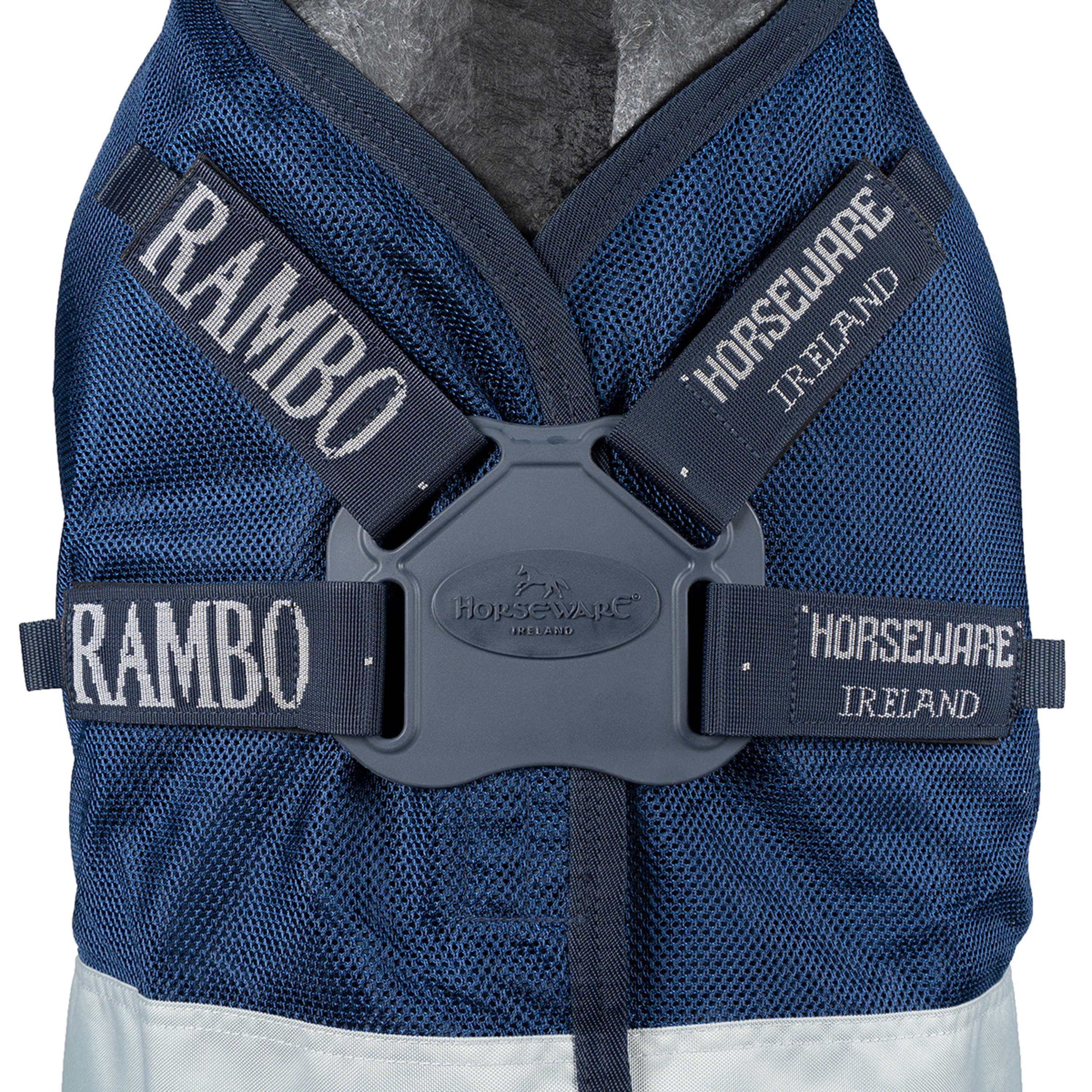 Rambo Chemise Turnout 0g Summer Series Marine/Gris - Image 11