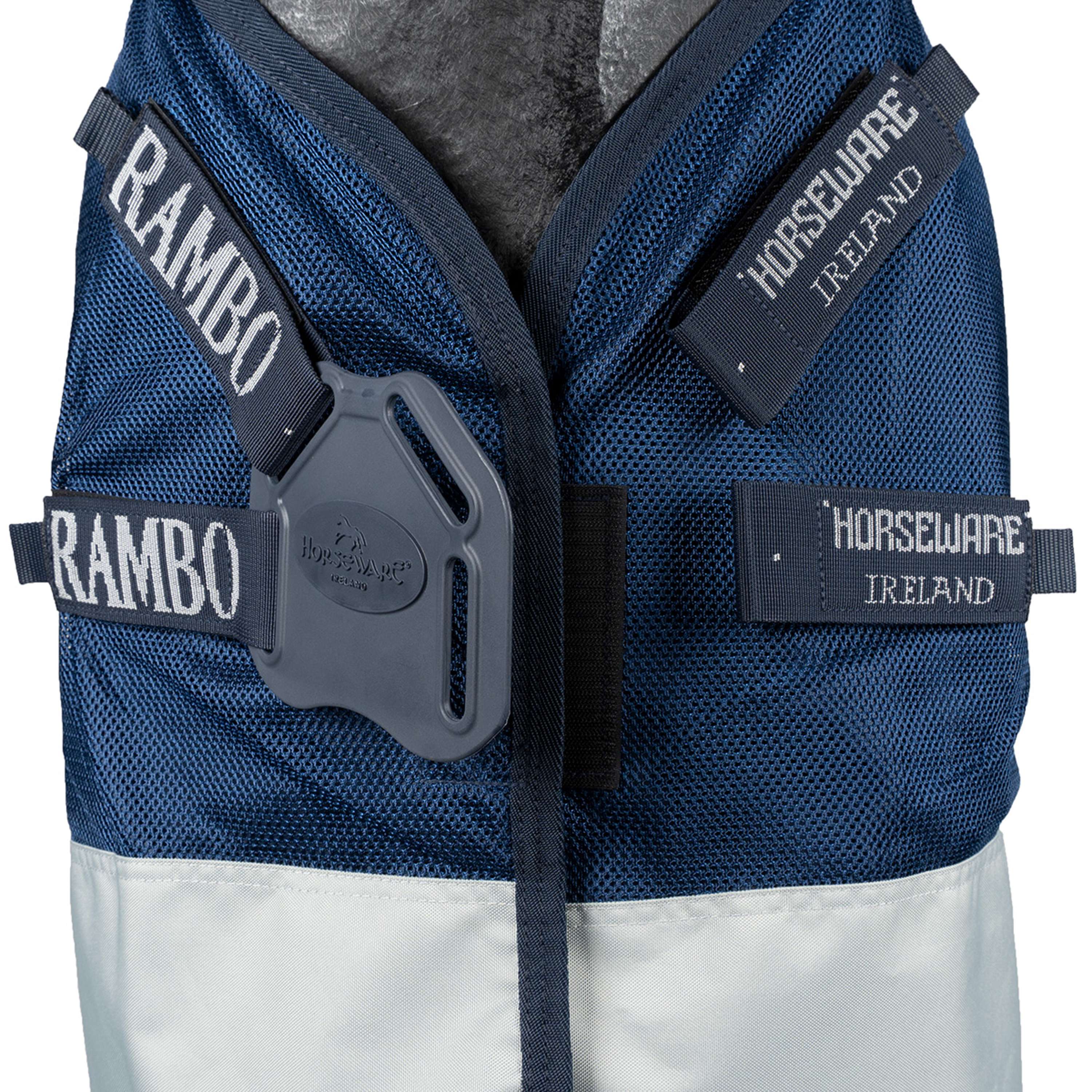 Rambo Chemise Turnout 0g Summer Series Marine/Gris - Image 12