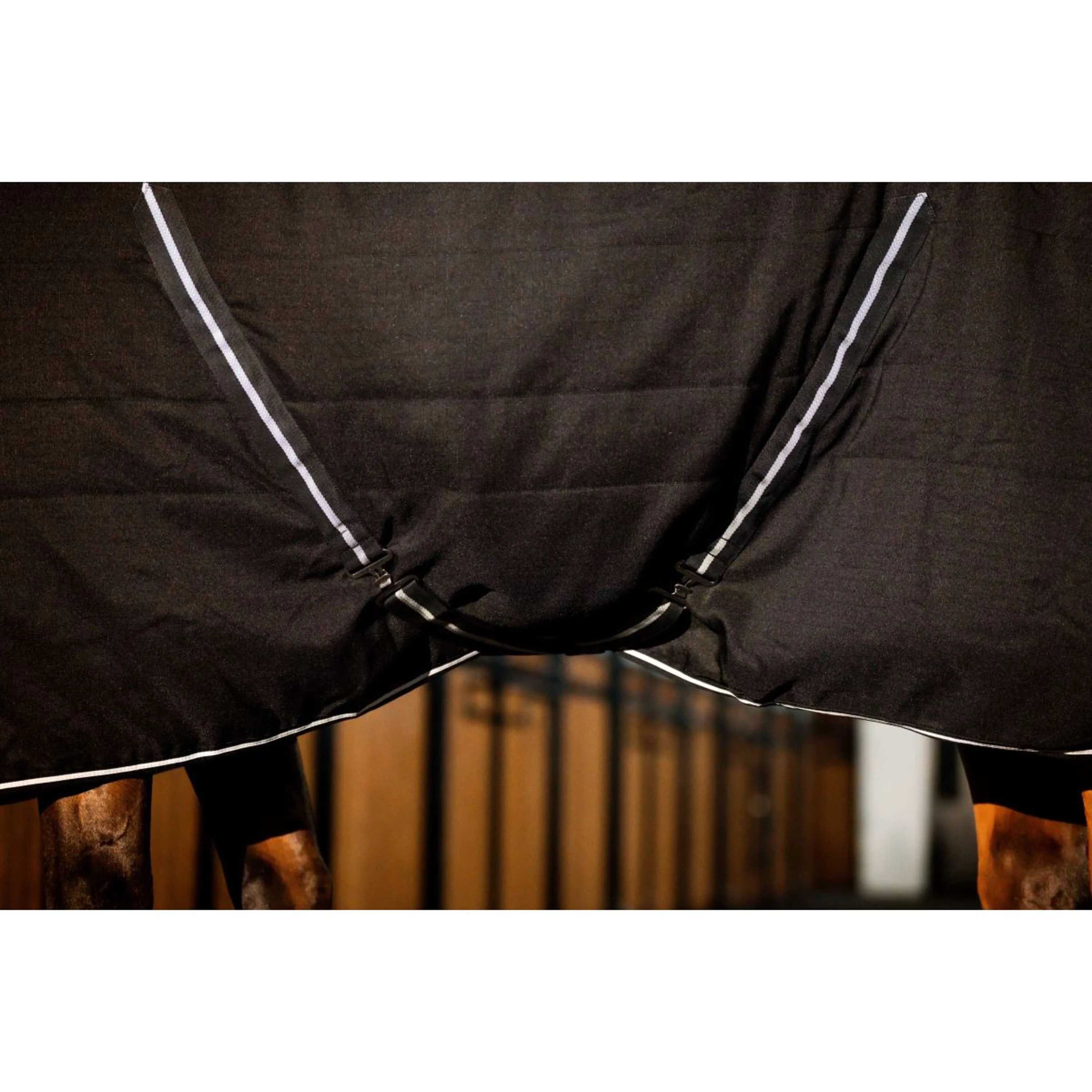 Rambo Couverture d'Écurie 100g Black/Thunderstorm Grey/Silver - Image 9