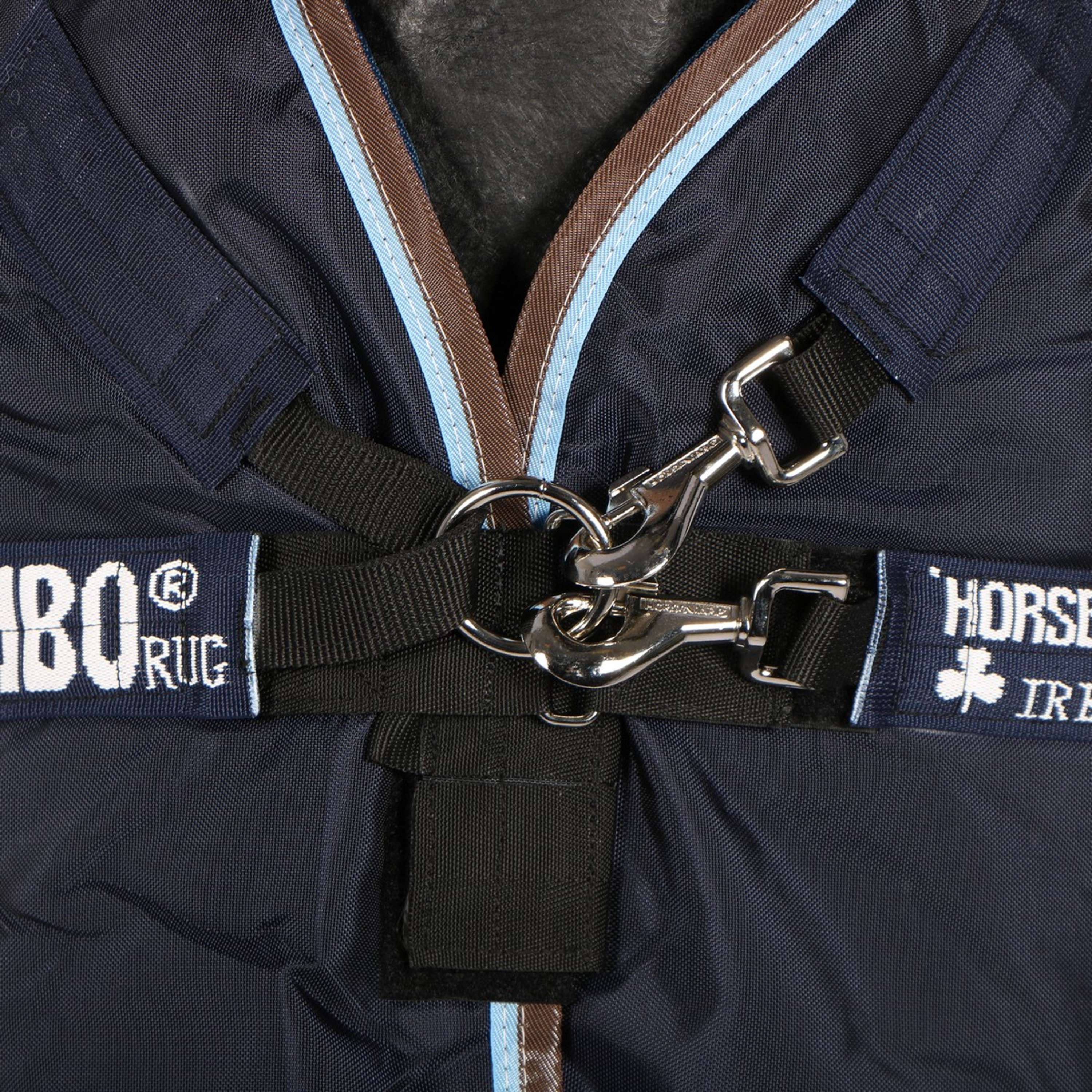 Rambo Couverture d'Hiver Duo 100g + 300g Marine/Bleu Ciel - Image 4