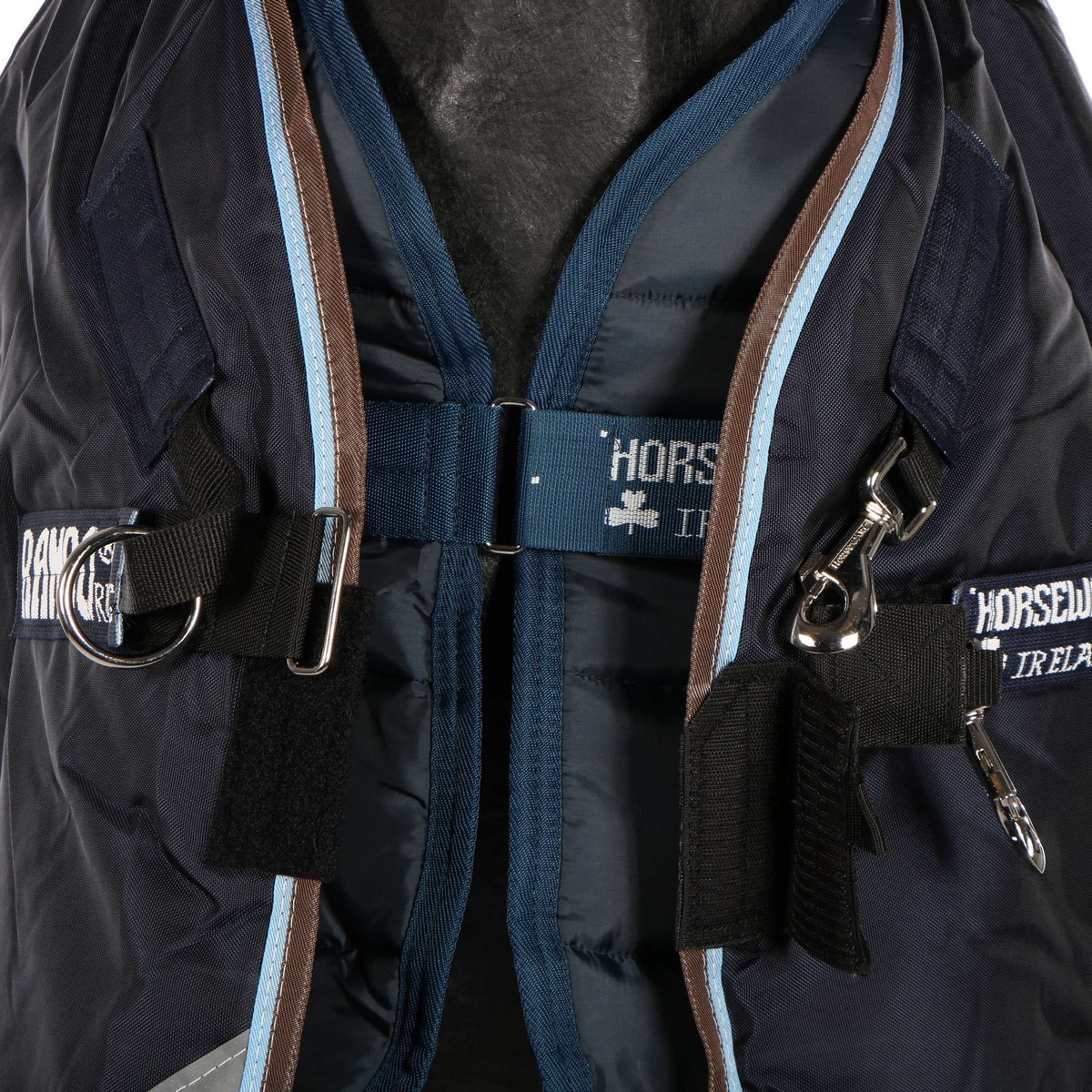 Rambo Couverture d'Hiver Duo 100g + 300g Marine/Bleu Ciel - Image 5