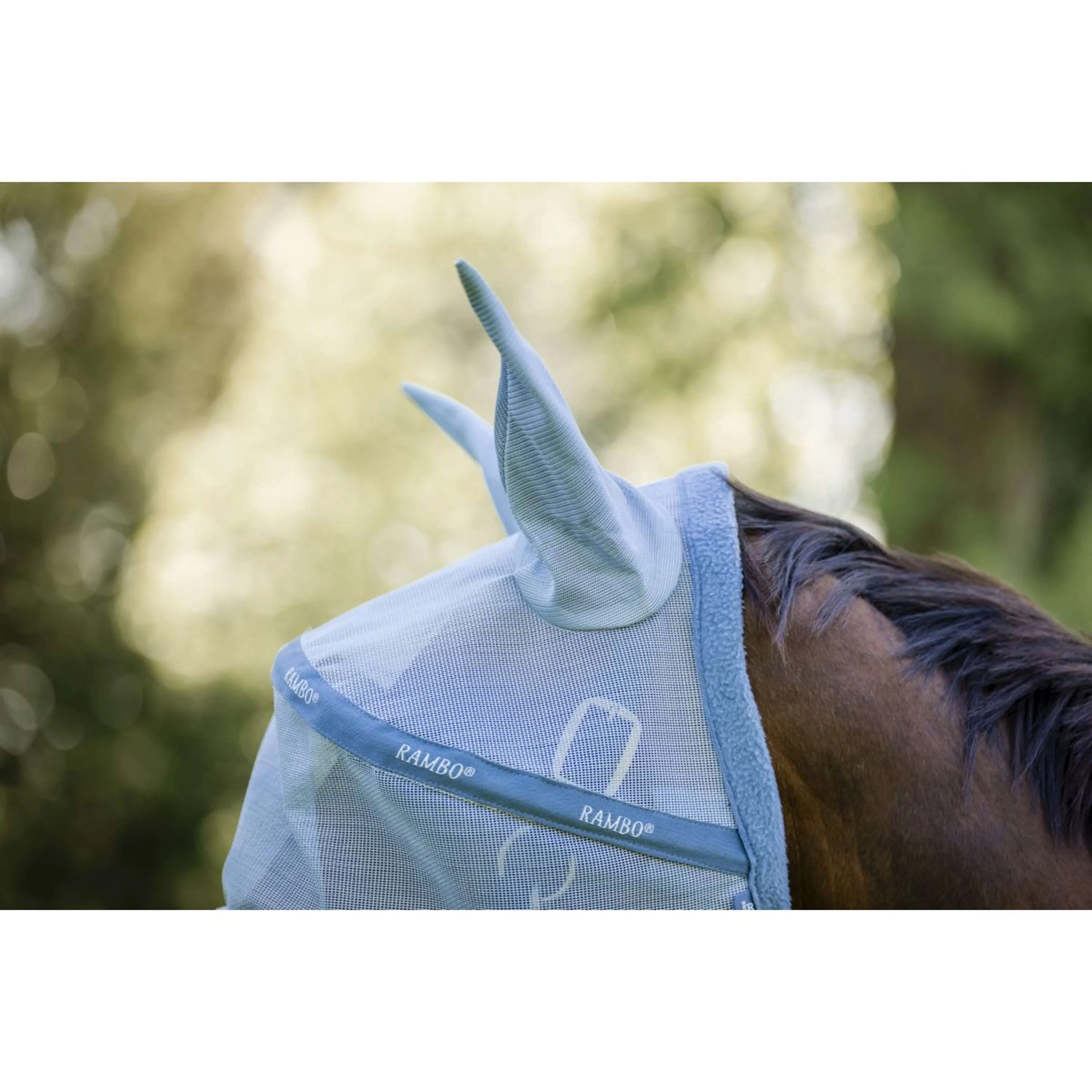 Rambo Masque Anti-Mouches Heather Blue/Blue/Silver - Image 4