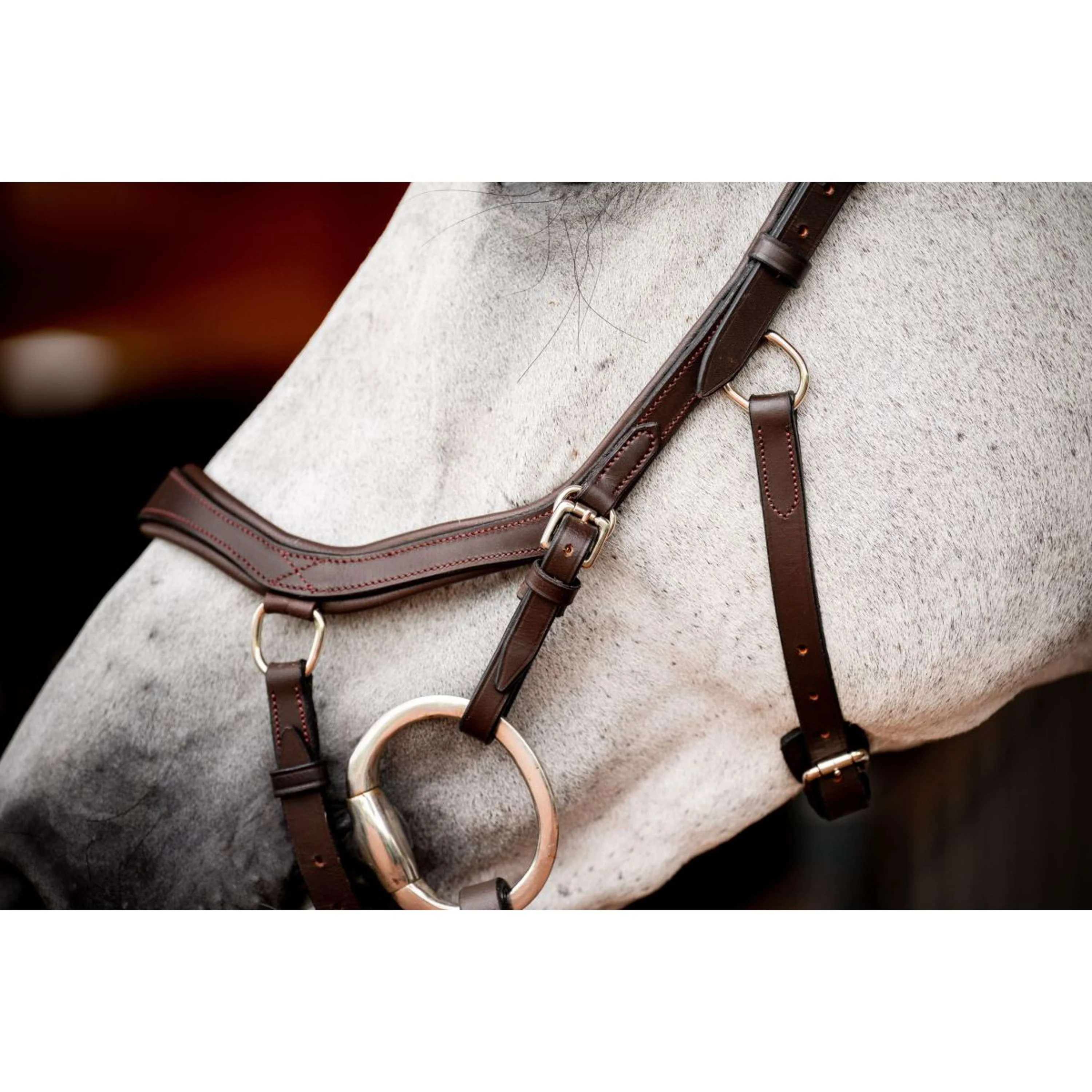 Horseware Micklem Competition Bridle Nouveau Dark Havana - Image 5