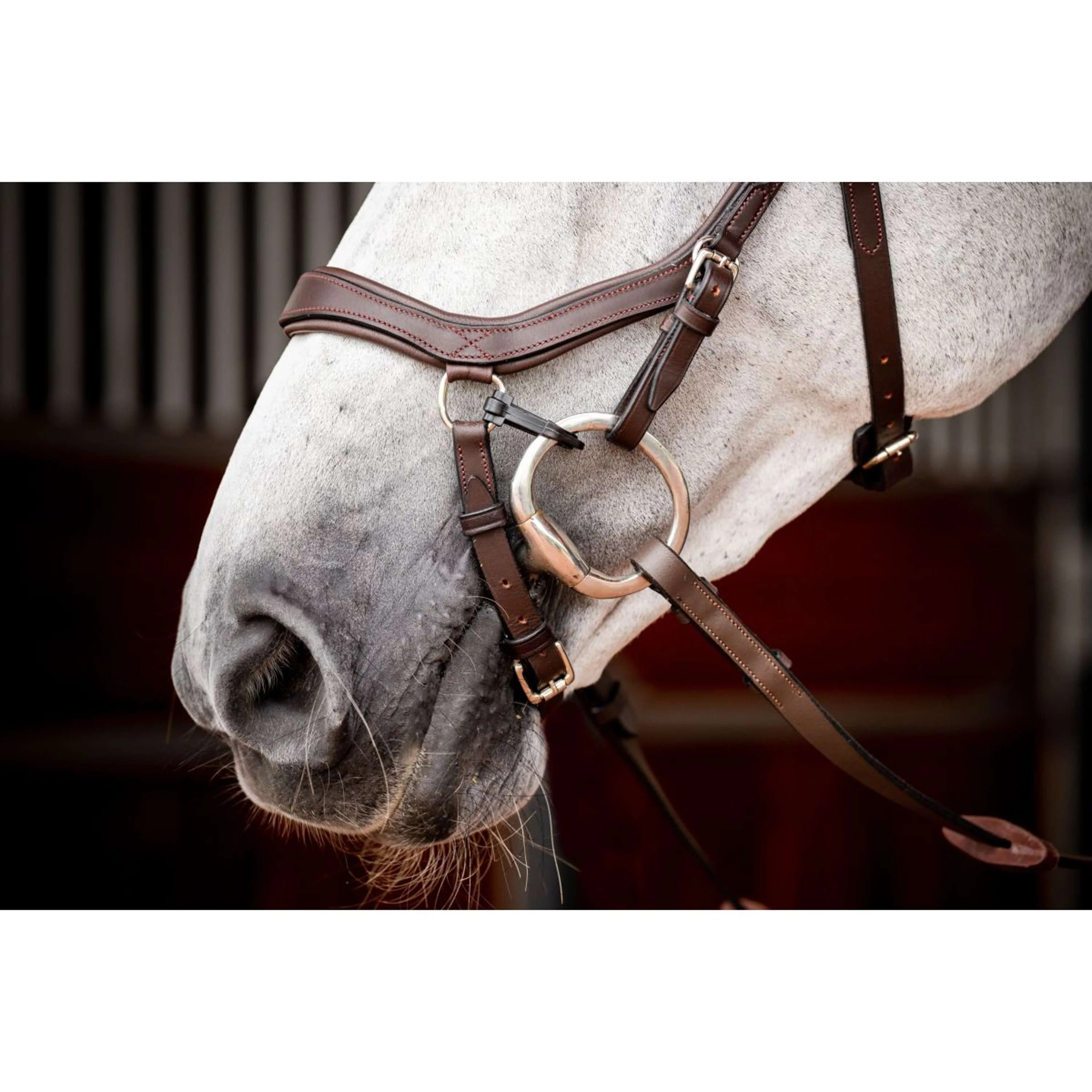 Horseware Micklem Competition Bridle Nouveau Dark Havana - Image 6