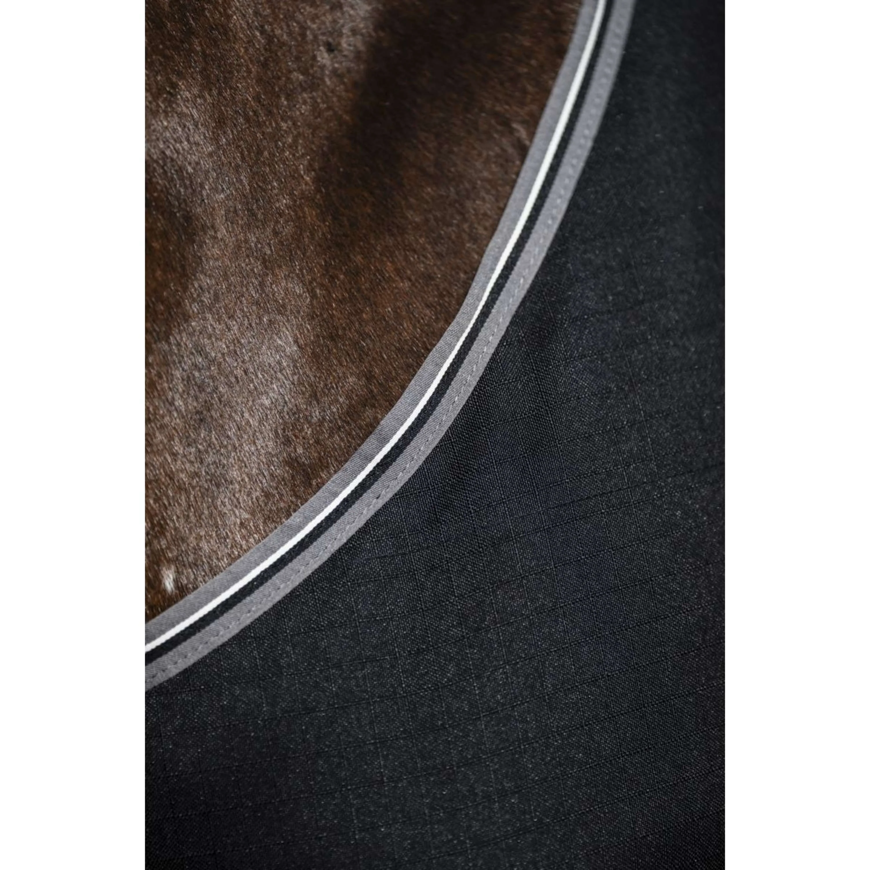Rambo Stable Sheet Black/Thunderstorm Grey/Silver - Image 4
