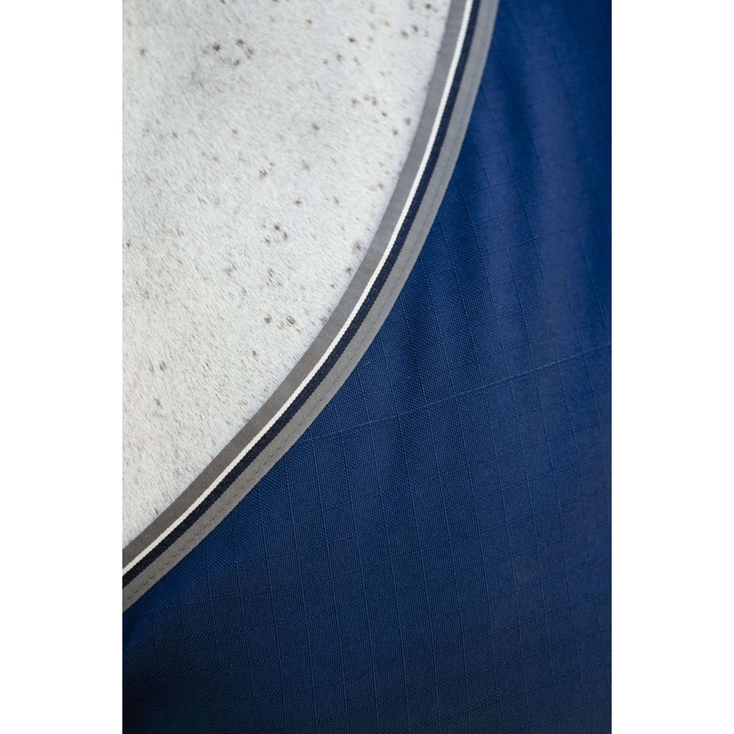 Rambo Stable Sheet Navy/Thunderstorm Grey/Silver - Image 4