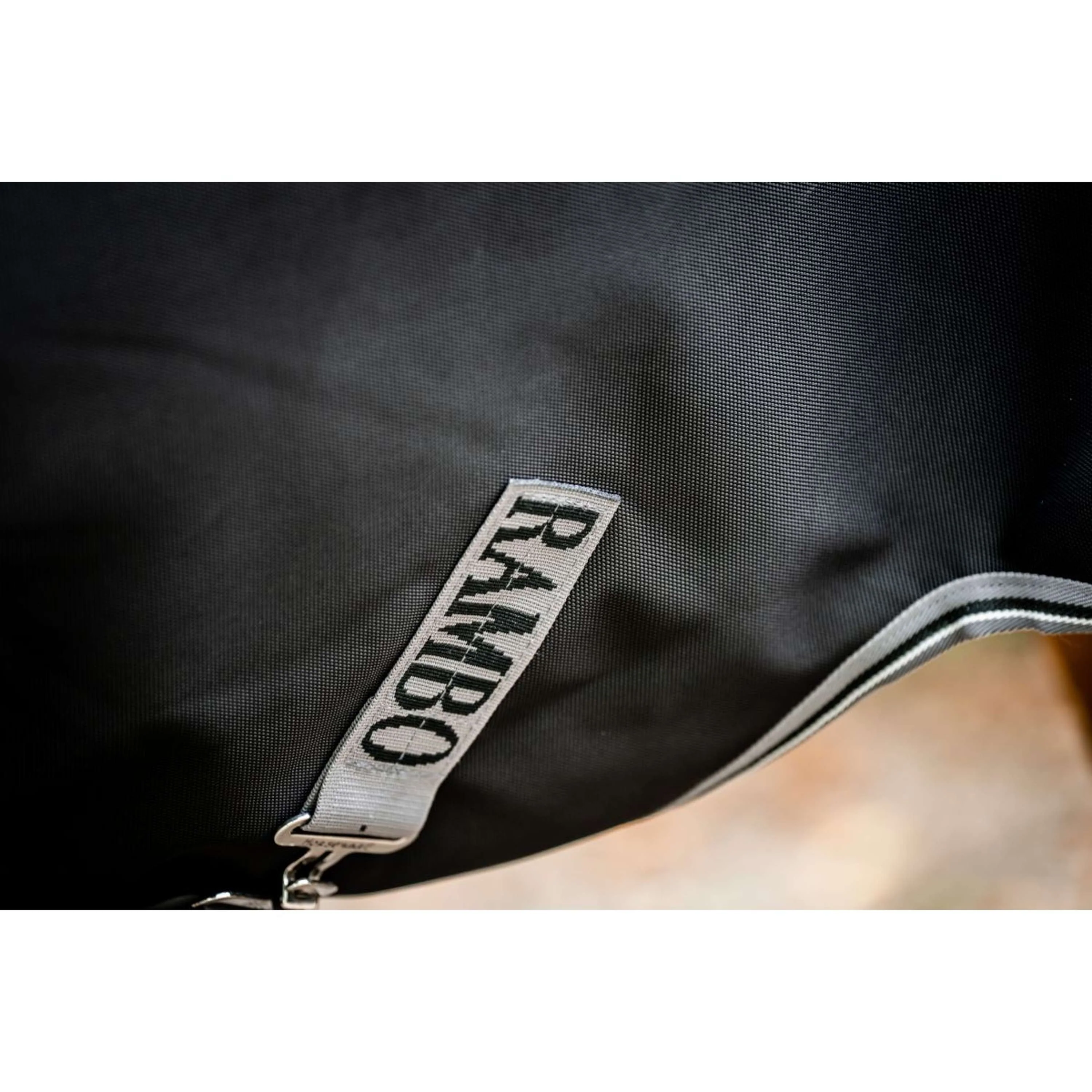 Rambo Turnout Rug 1680D Varilayer 250g Black/Thunderstorm Grey/Silver - Image 10